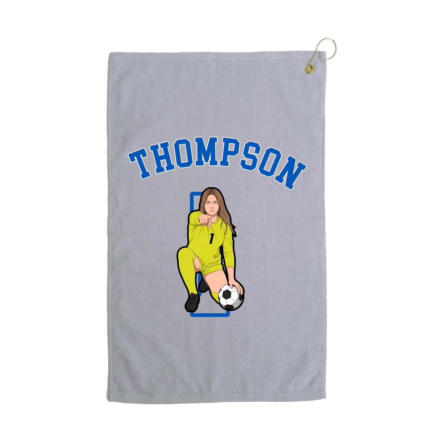 Golf Towel — Shirsey Arch in Grey
