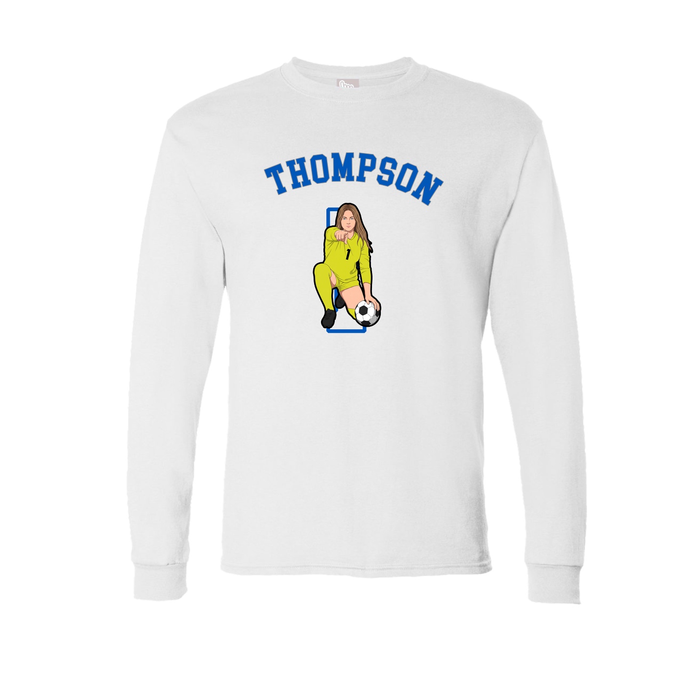 Long Sleeve Tee — Shirsey Arch in White