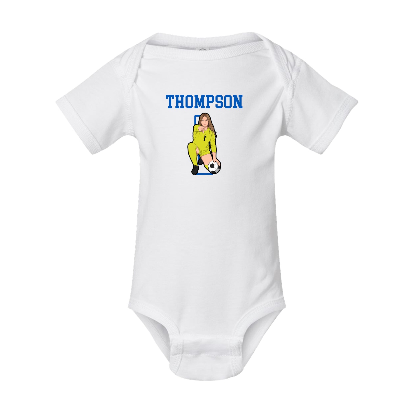 Baby Onesie — Shirsey in White