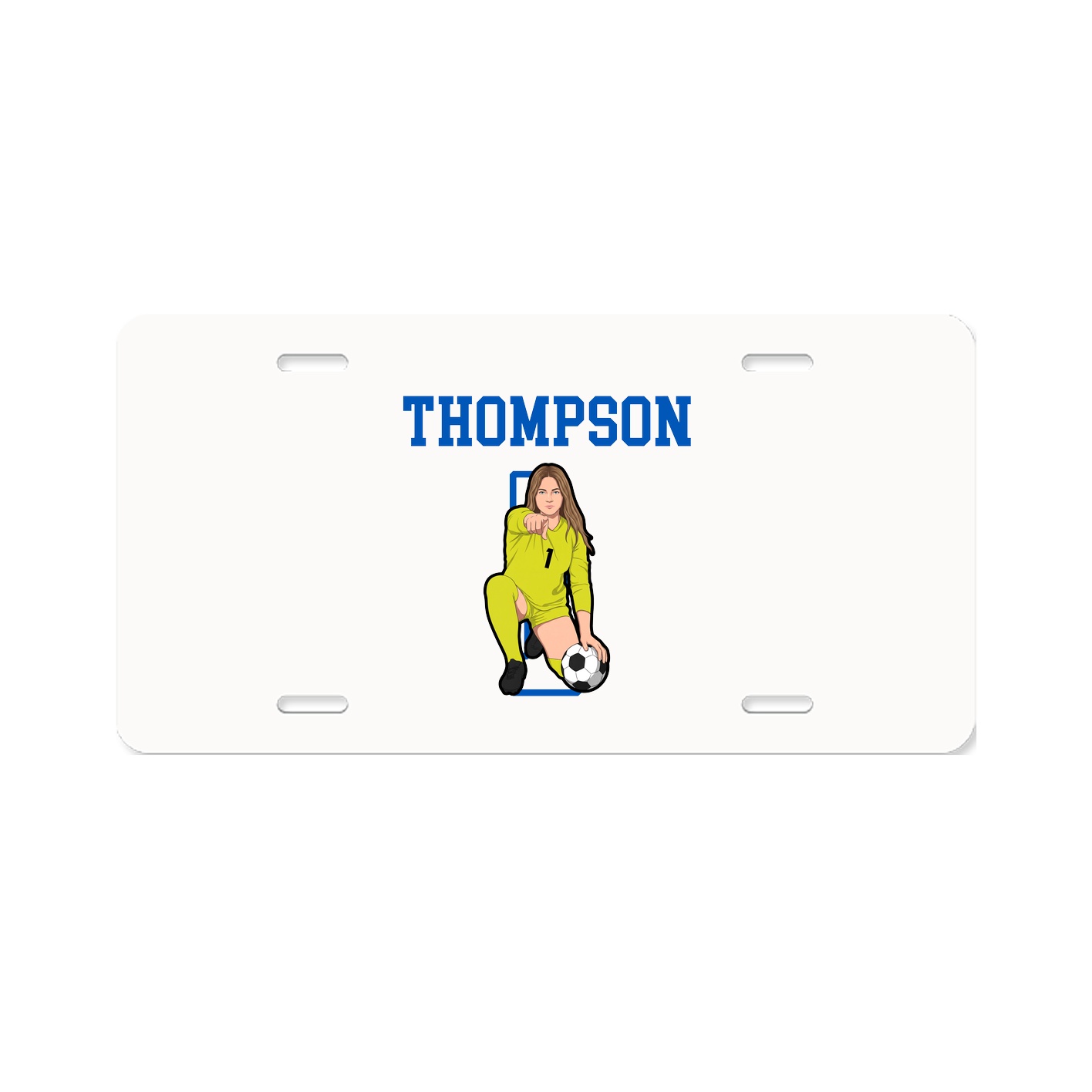 License Plate — Shirsey in Classic