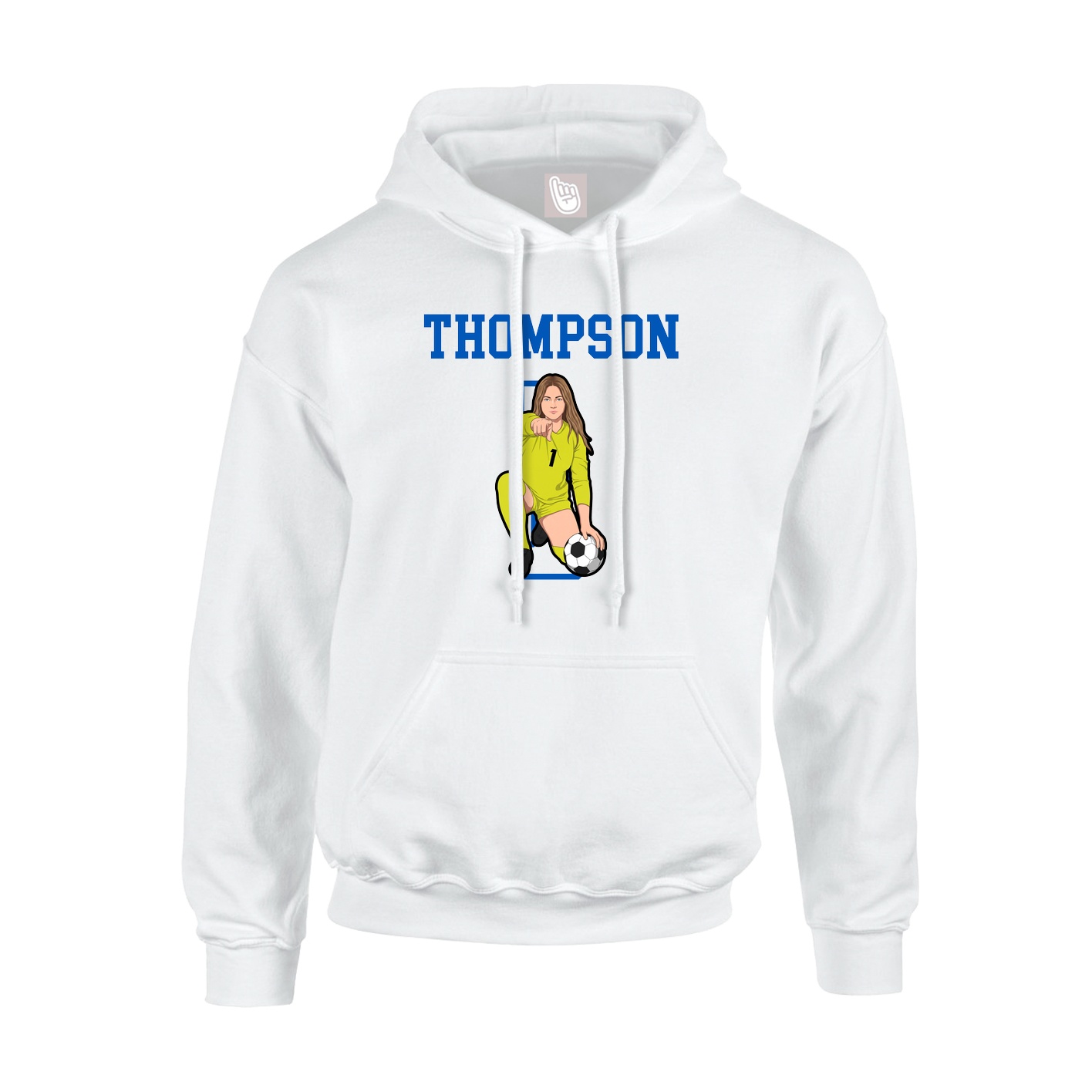 Youth Hoodie — Shirsey in White
