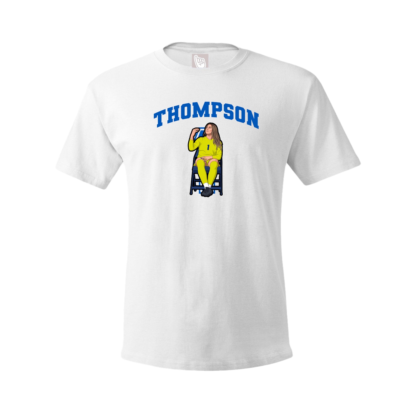 Tee — Number in White
