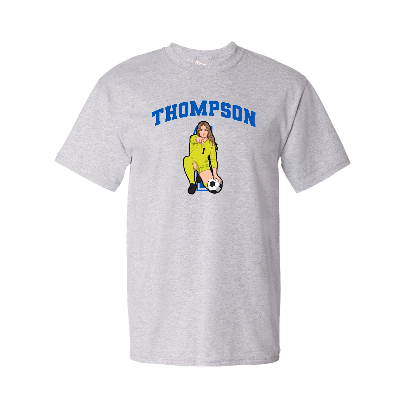 Tee — Number in Grey