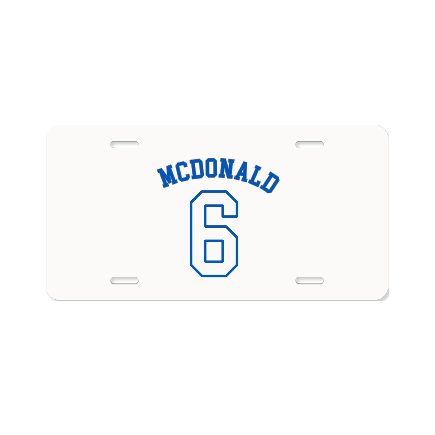 License Plate — Shirsey Arch in Classic