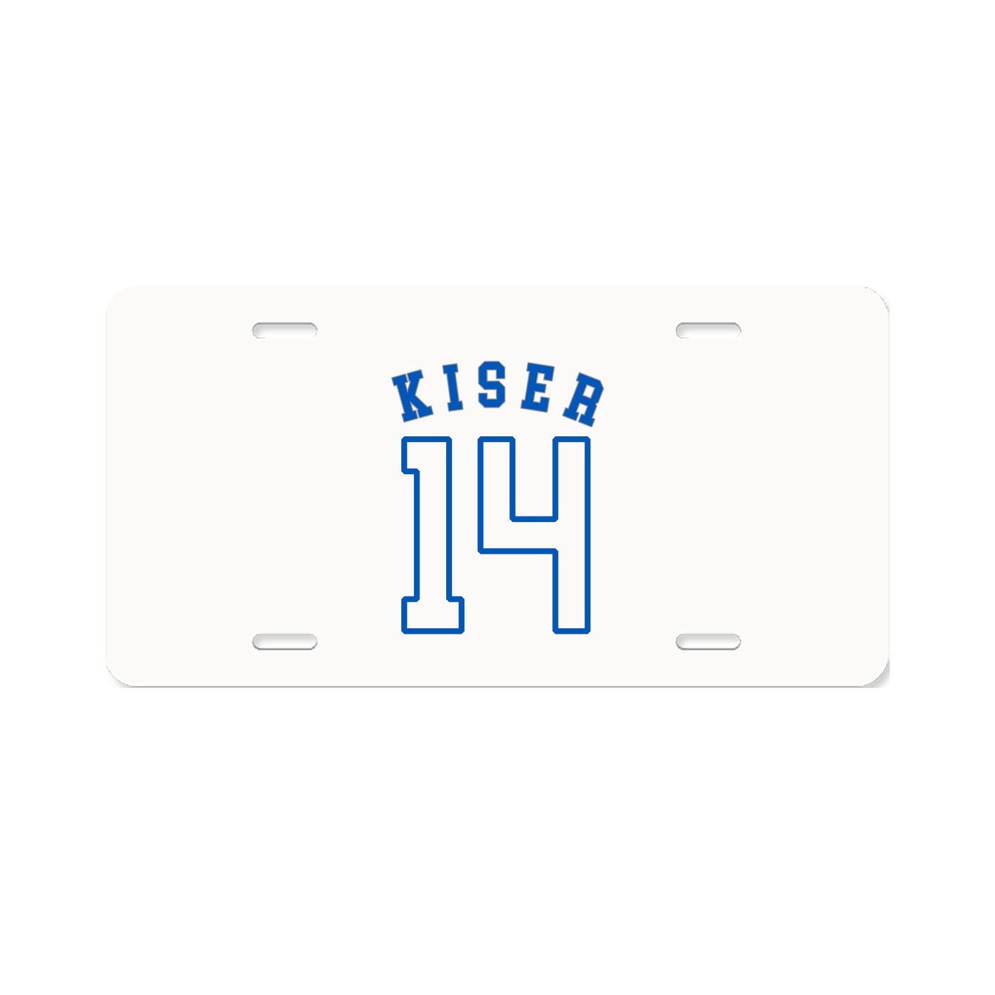 License Plate — Shirsey Arch in Classic