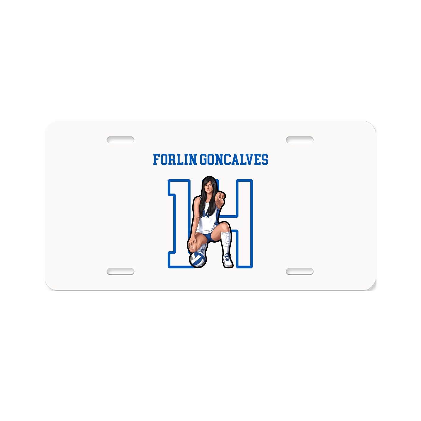 License Plate — Shirsey in Classic