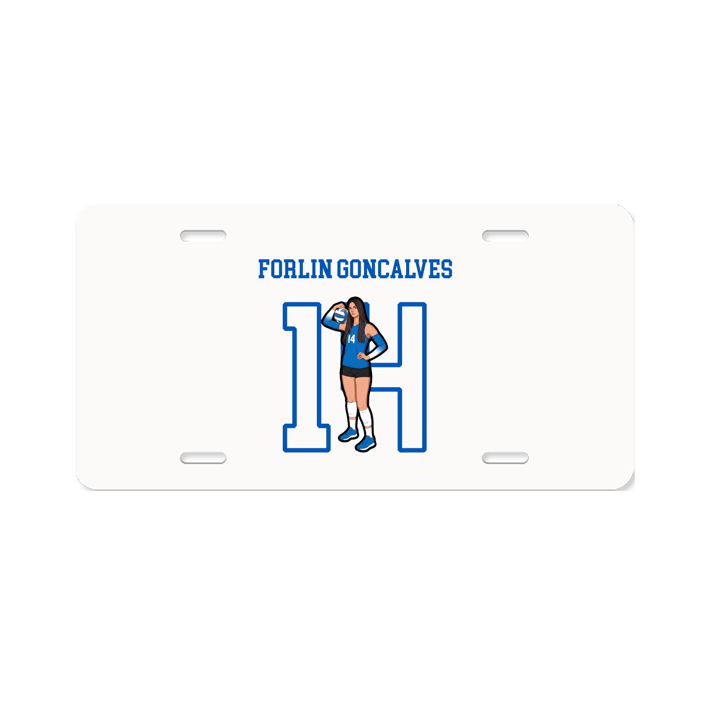License Plate — Shirsey in Classic