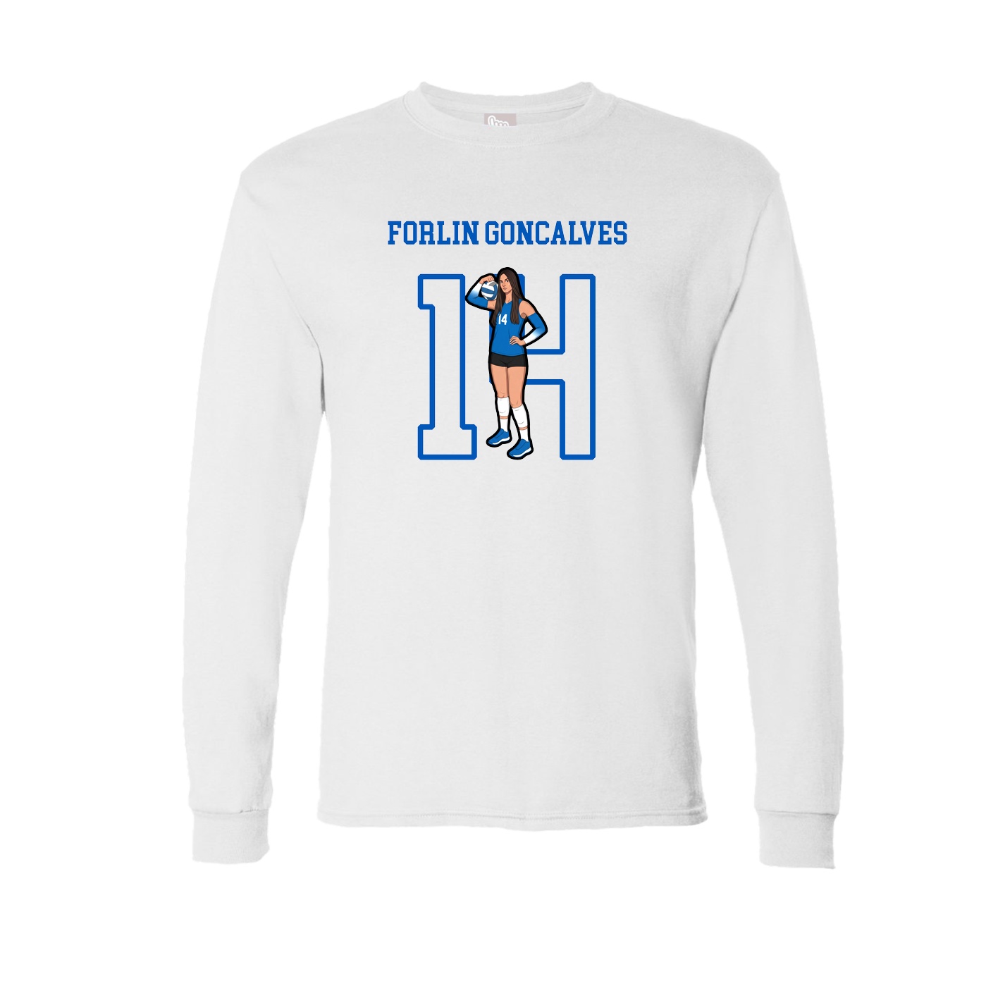 Long Sleeve Tee — Shirsey in White