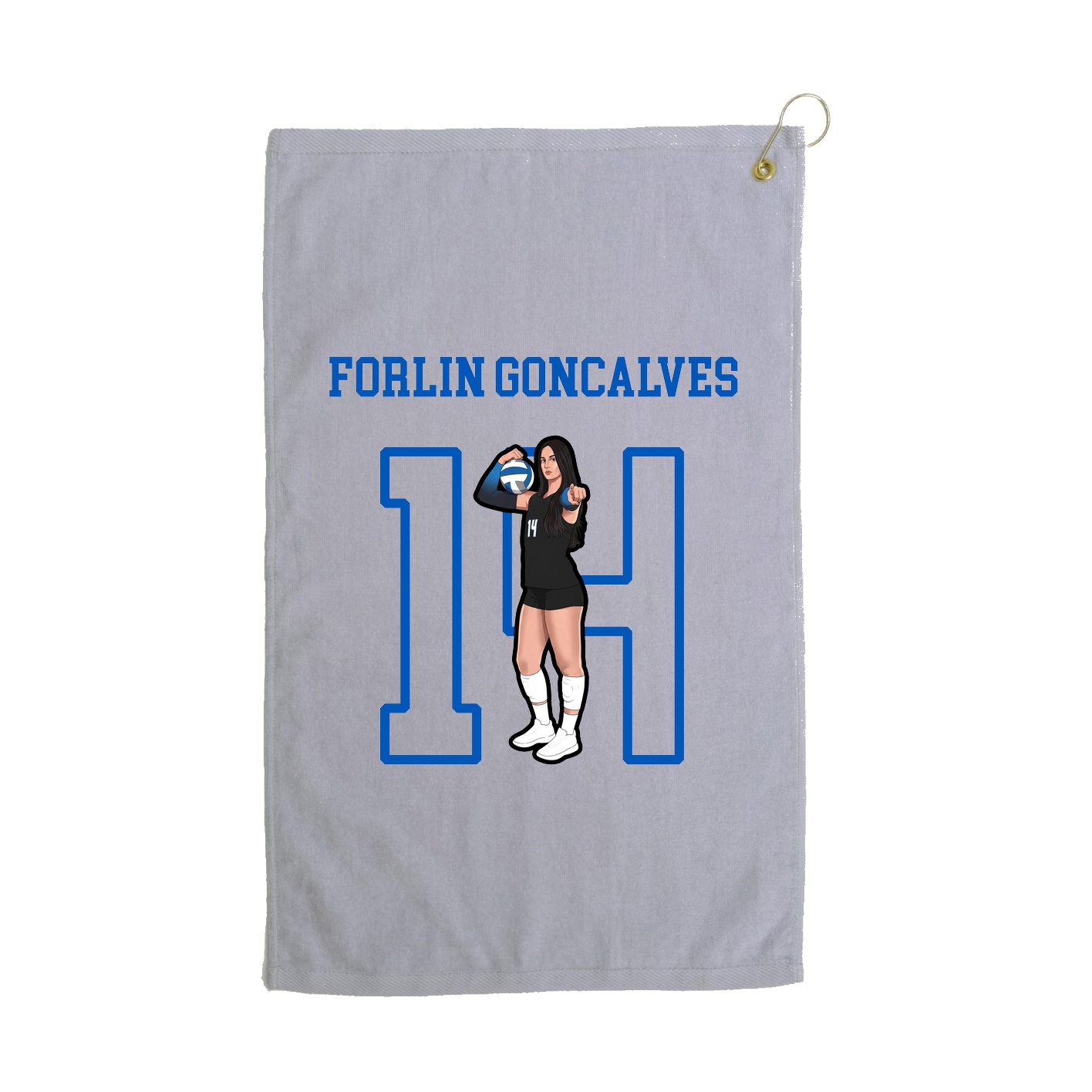 Golf Towel — Shirsey in Grey