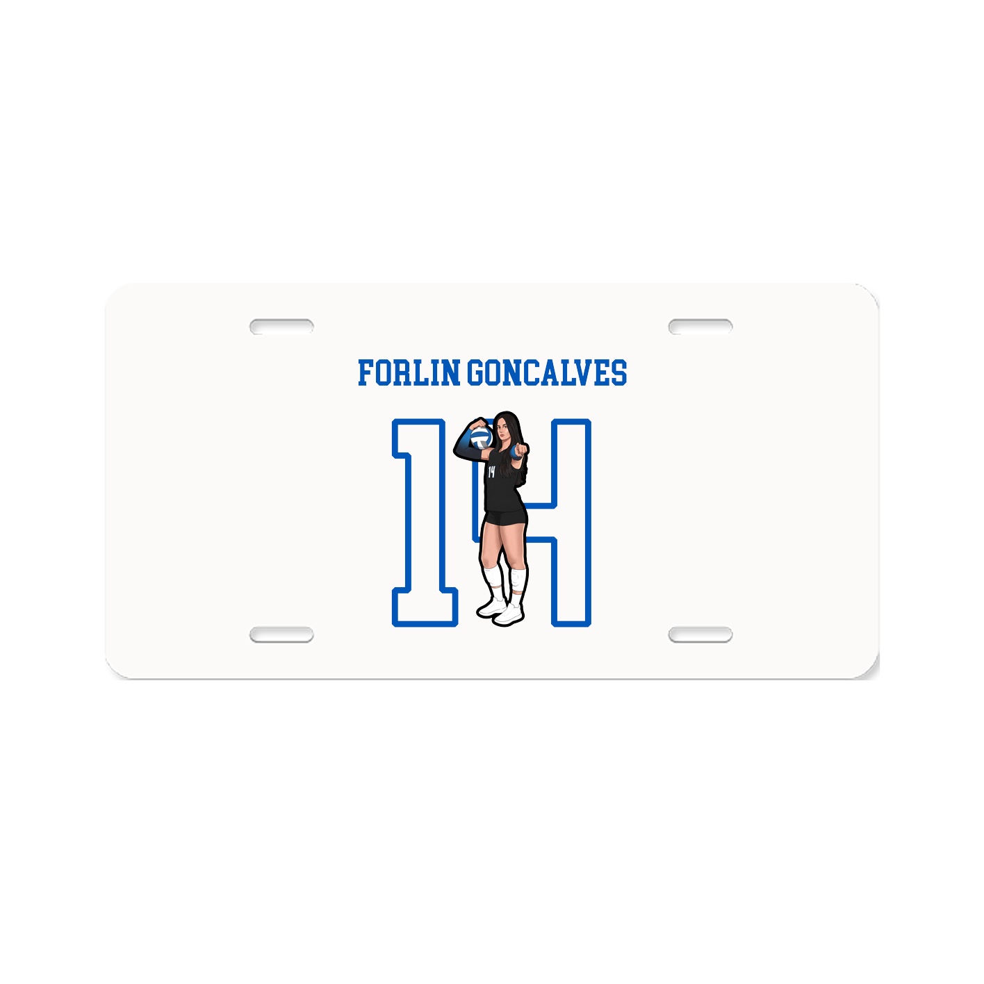 License Plate — Shirsey in Classic