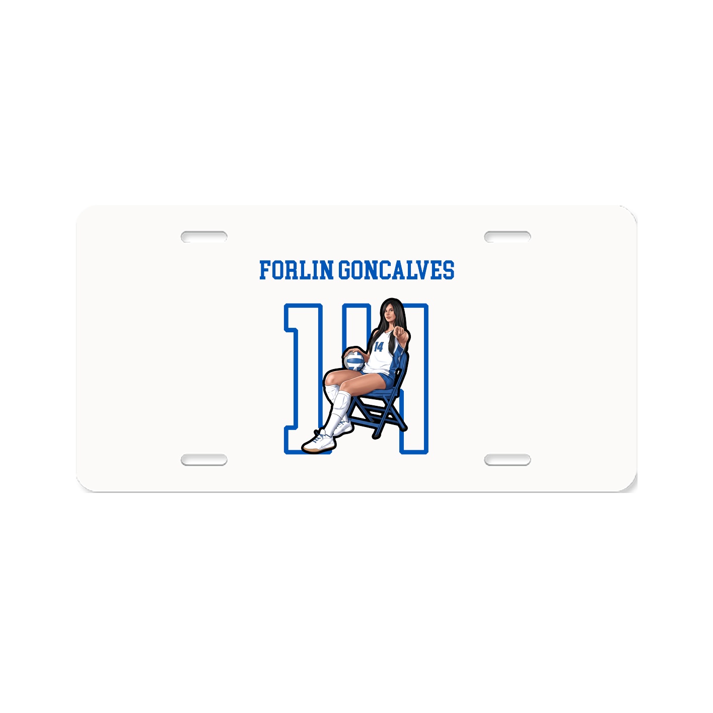 License Plate — Shirsey in Classic