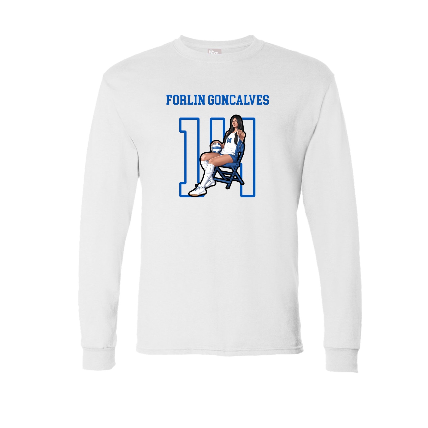 Long Sleeve Tee — Shirsey in White
