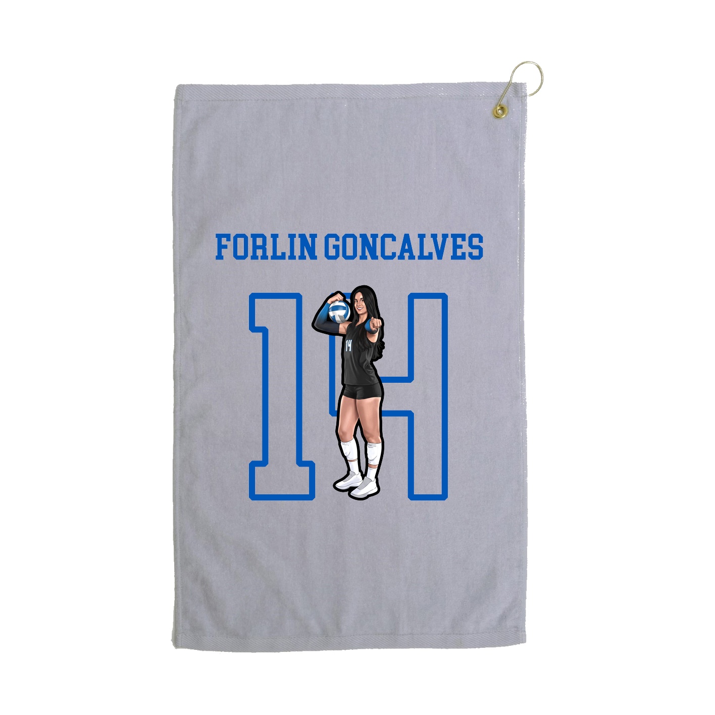 Golf Towel — Shirsey in Grey