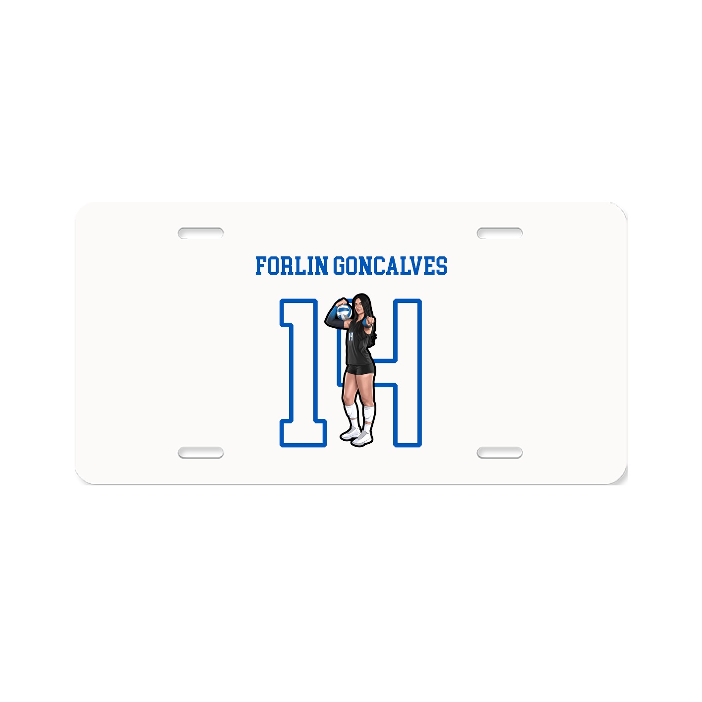 License Plate — Shirsey in Classic