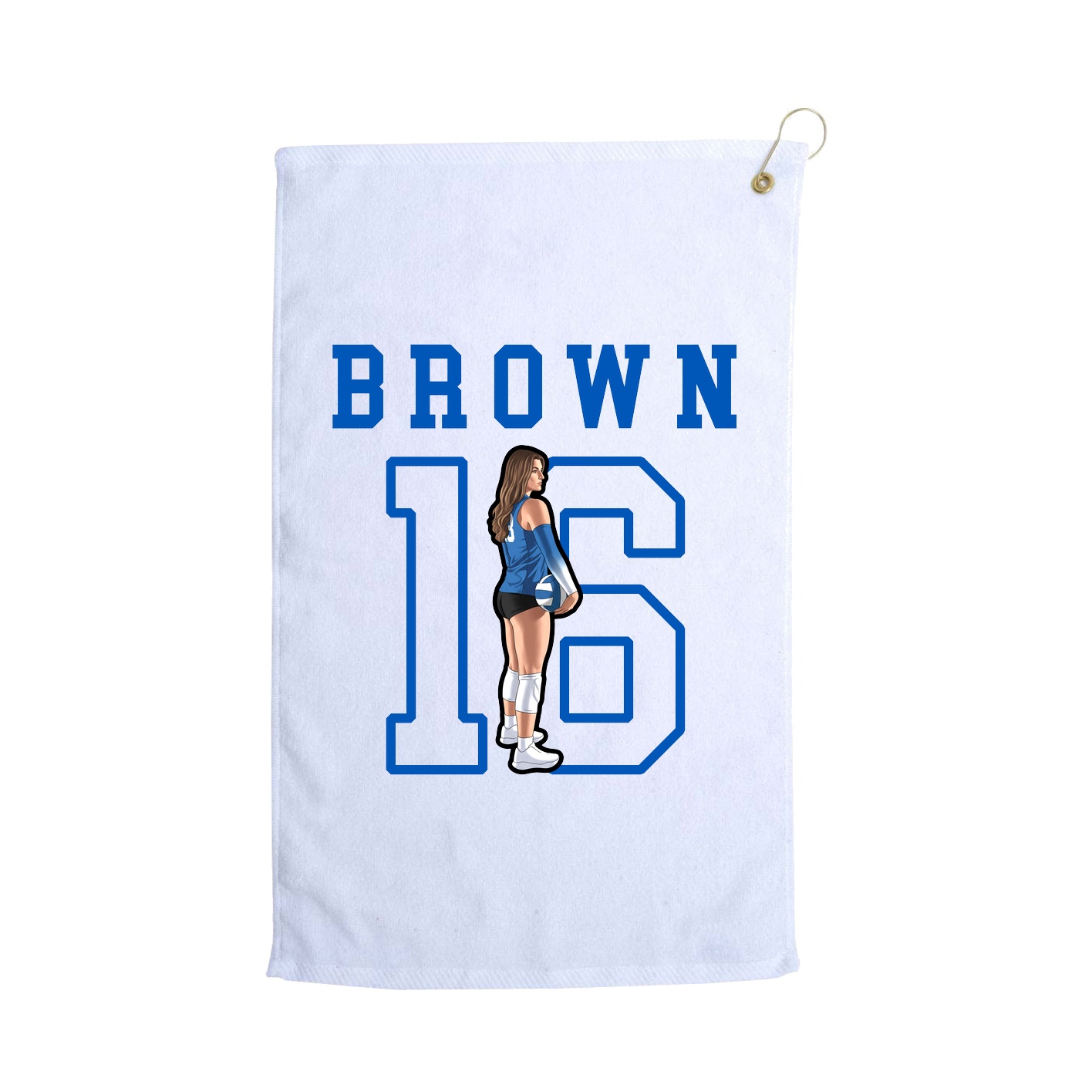 Golf Towel — Shirsey in White