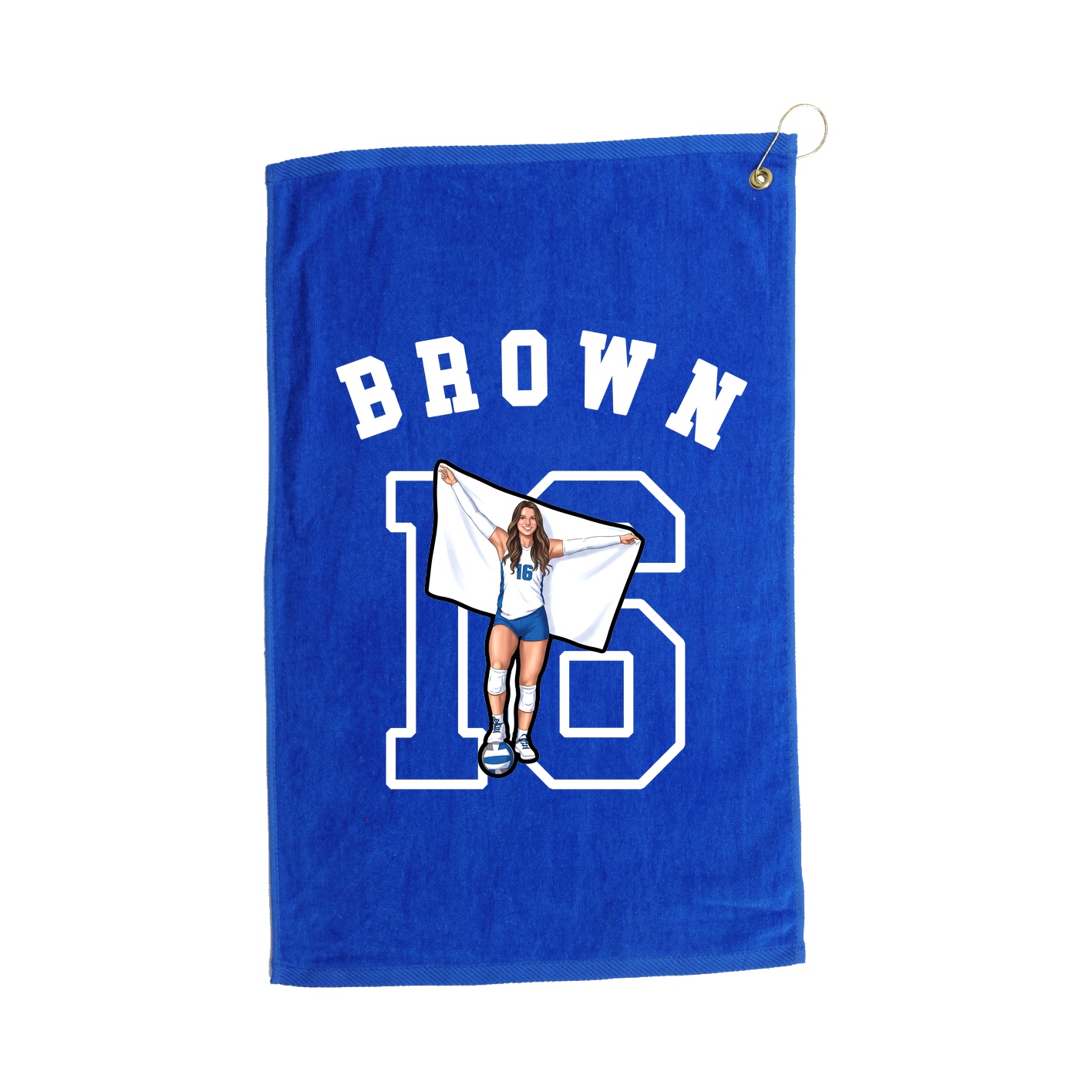 Golf Towel — Shirsey Arch in Royal