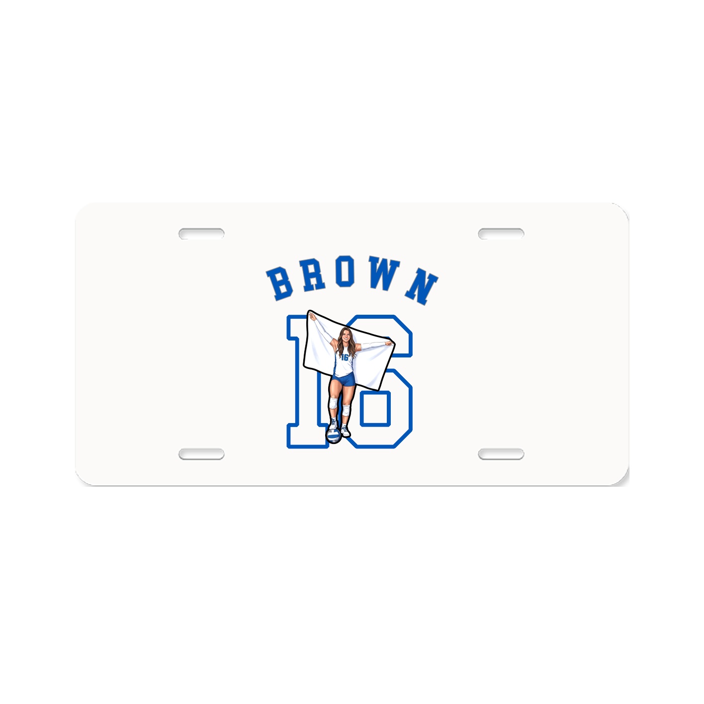 License Plate — Shirsey Arch in Classic