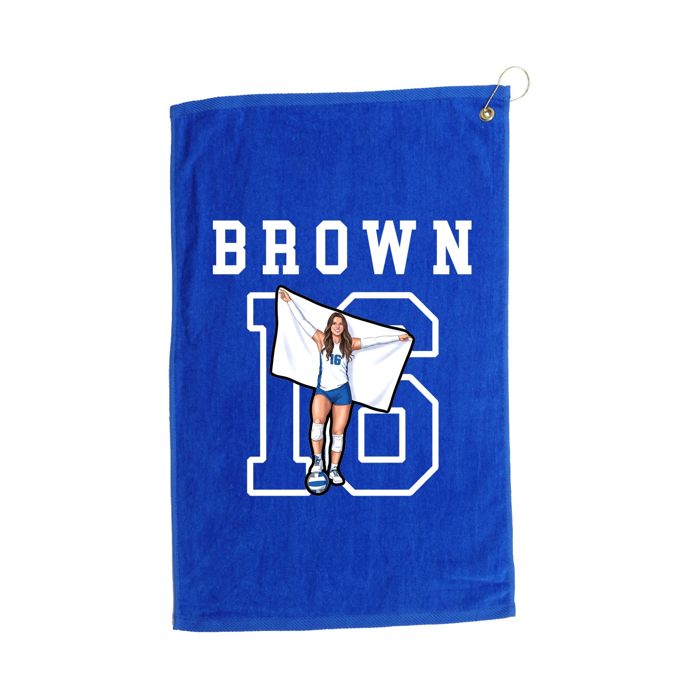 Golf Towel — Shirsey in Royal