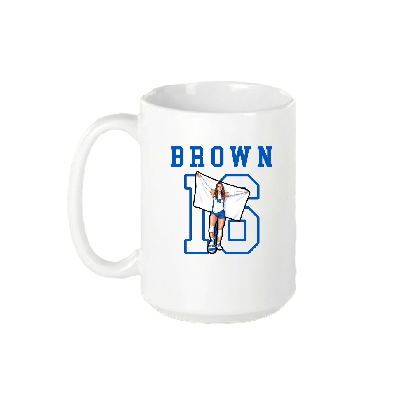 15oz Coffee Mug — Shirsey in White
