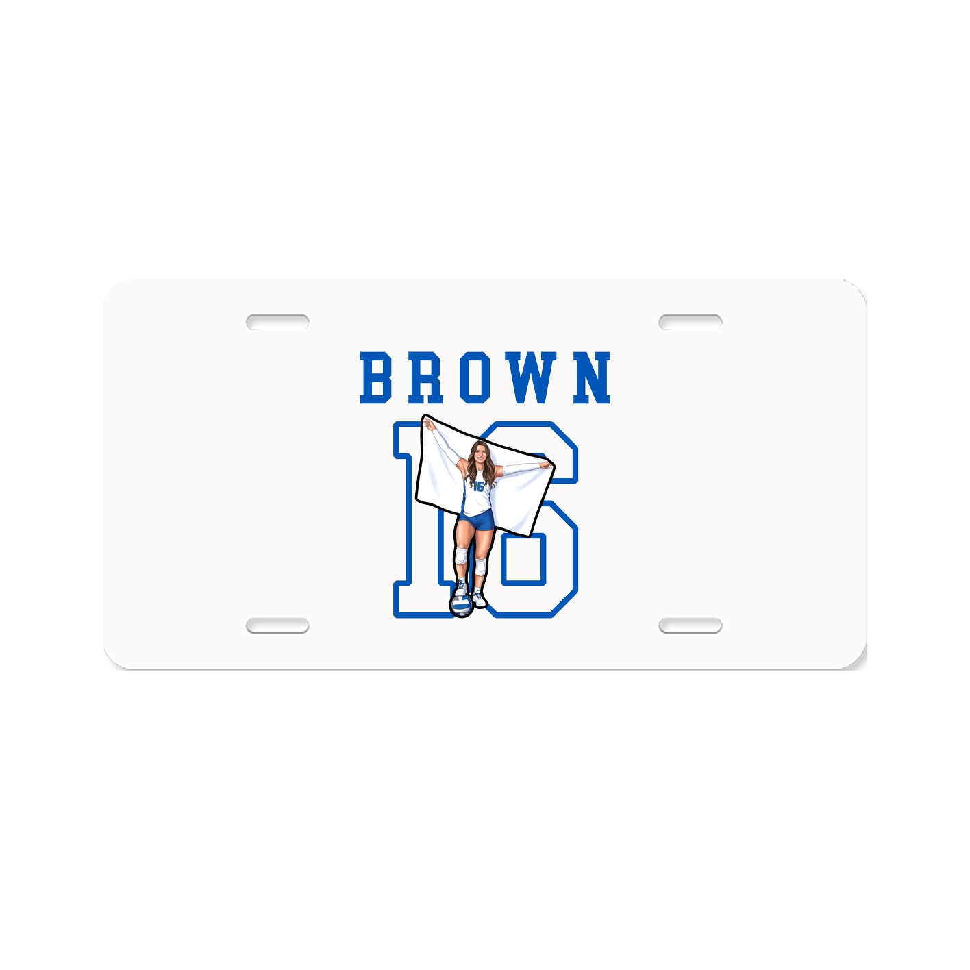 License Plate — Shirsey in Classic