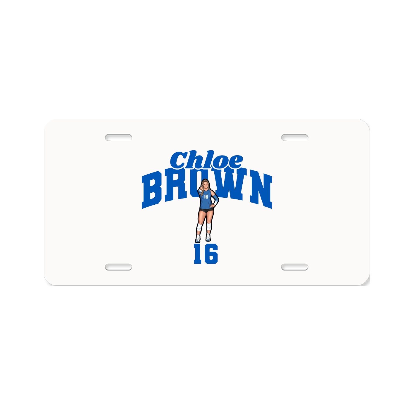 License Plate — Signature Arch in Classic