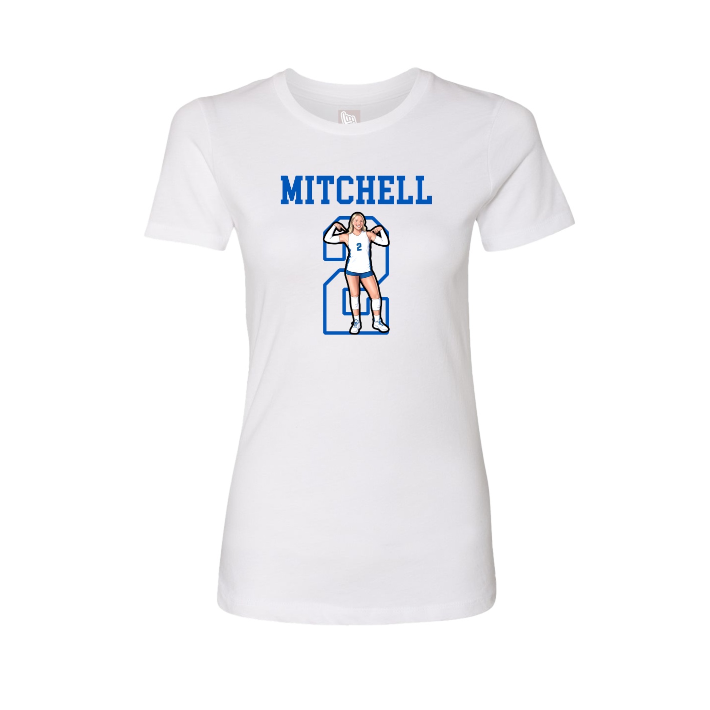 Fitted Women's Tee — Shirsey in White