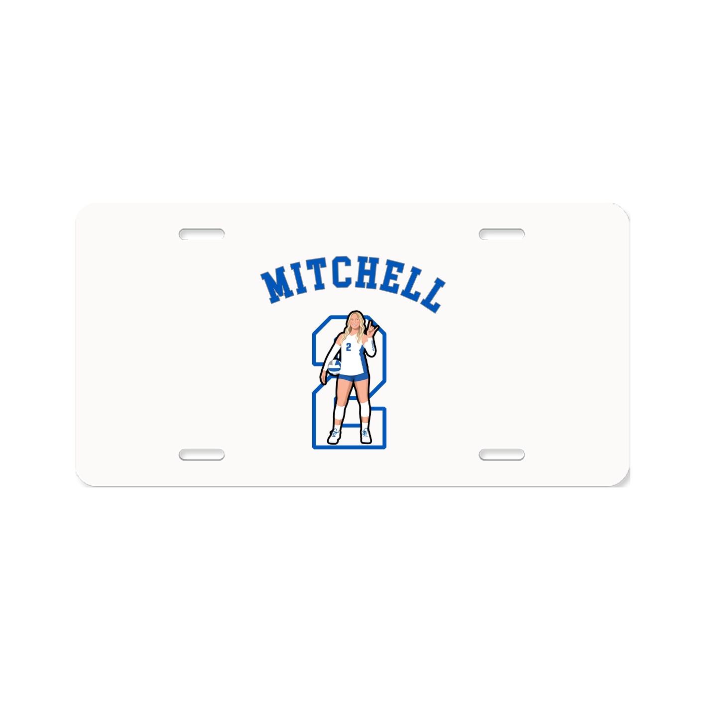 License Plate — Shirsey Arch in Classic