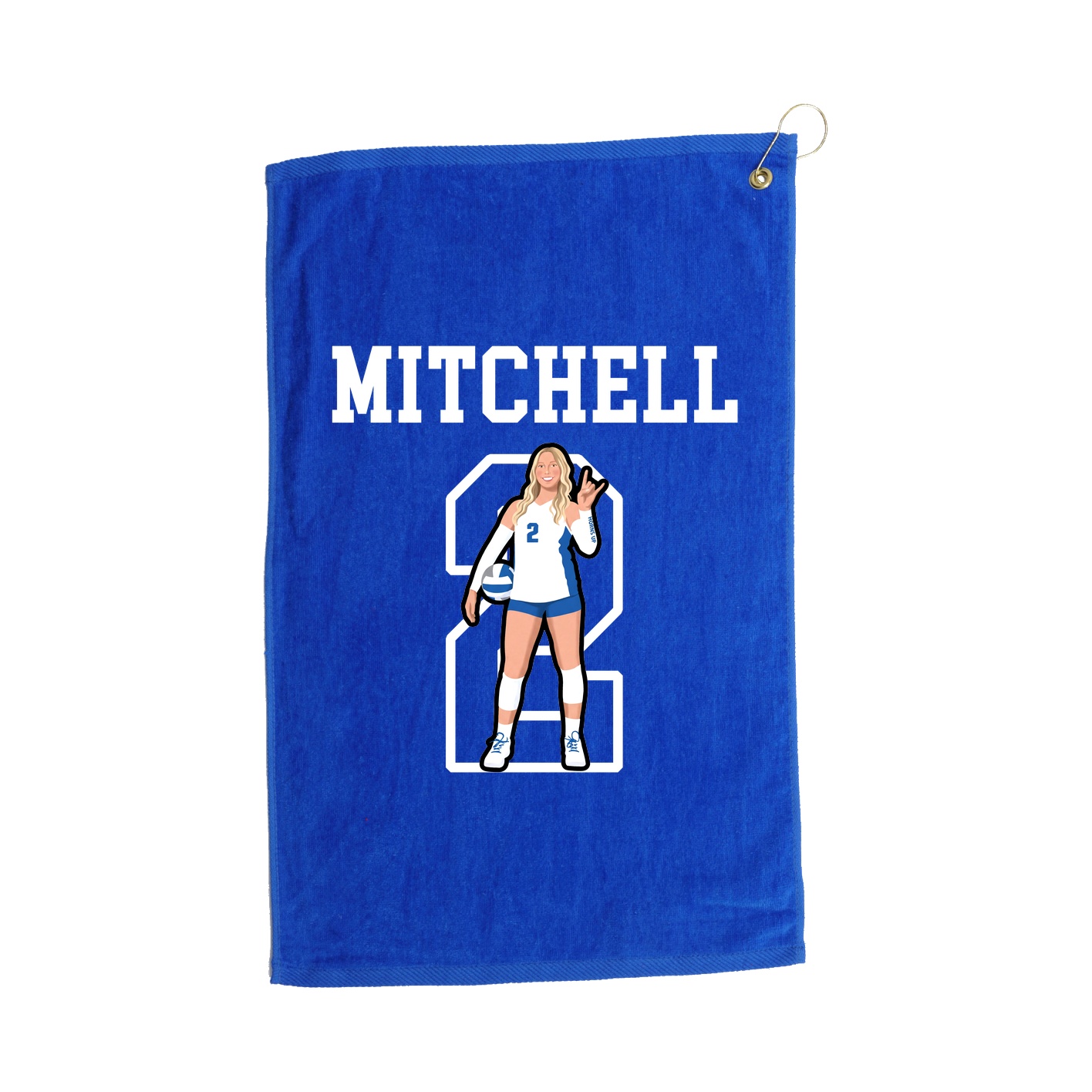 Golf Towel — Shirsey in Royal