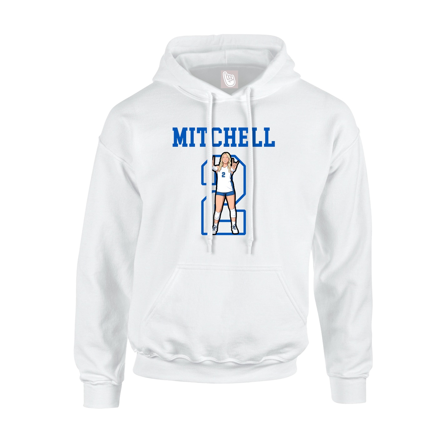 Youth Hoodie — Shirsey in White