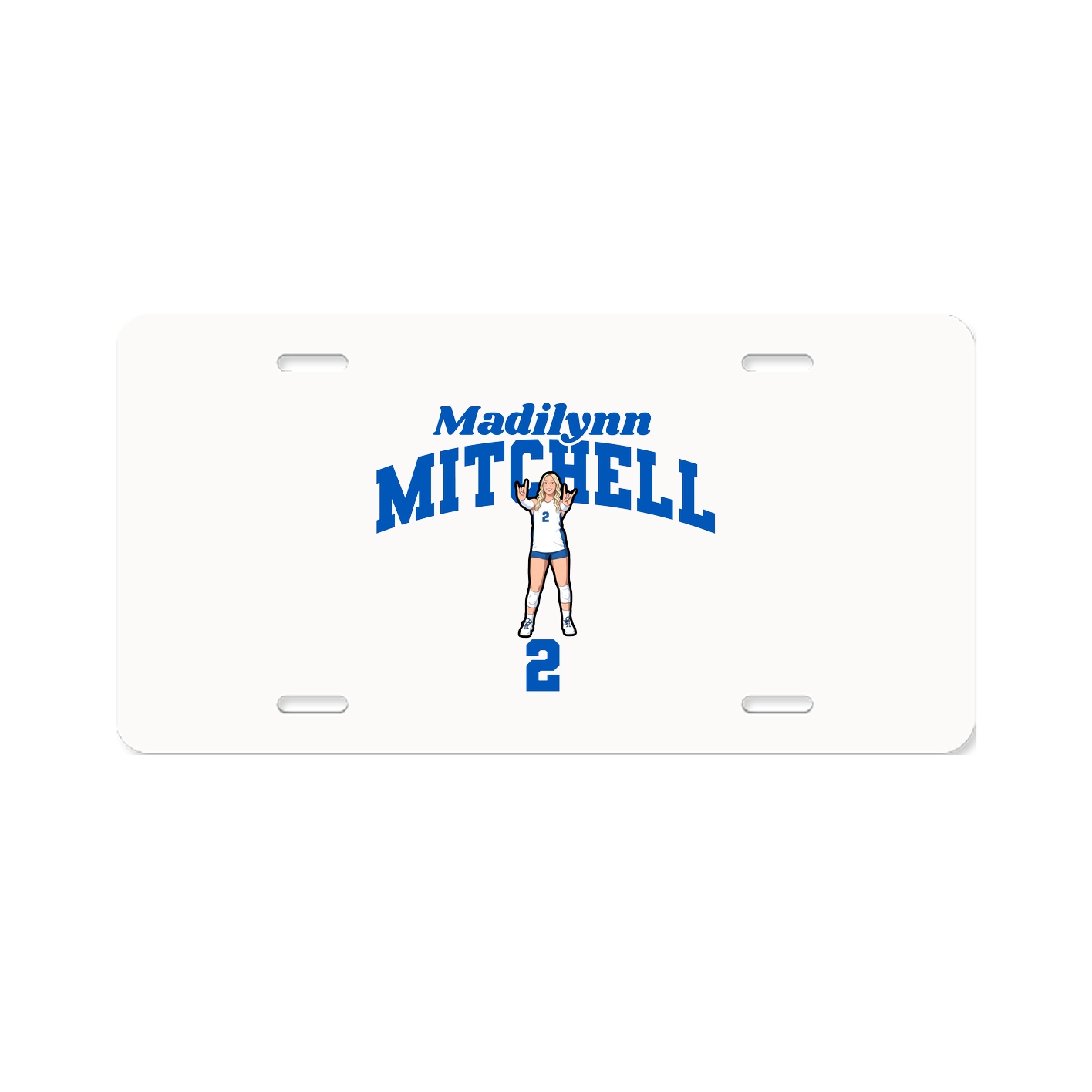 License Plate — Signature Arch in Classic