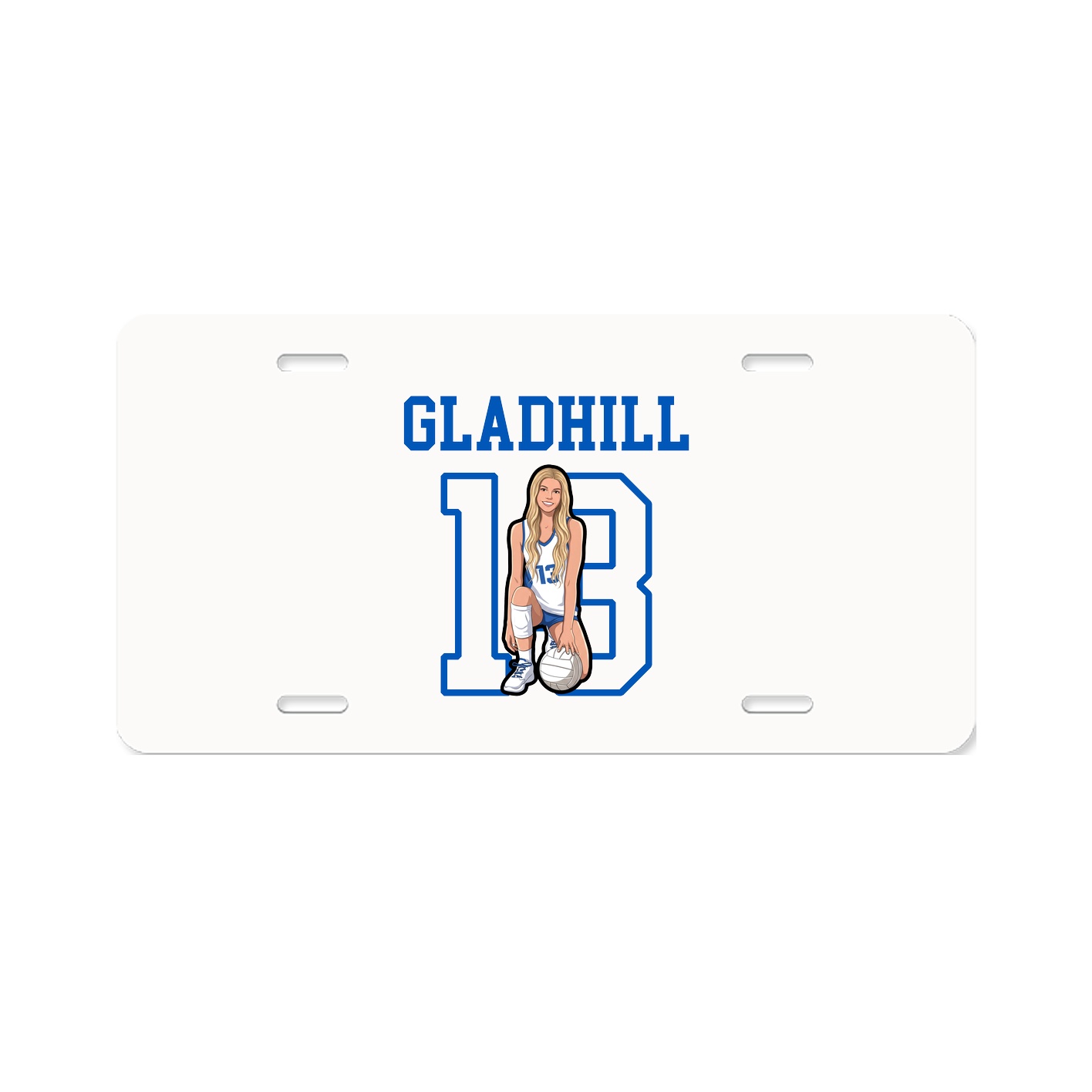 License Plate — Shirsey in Classic