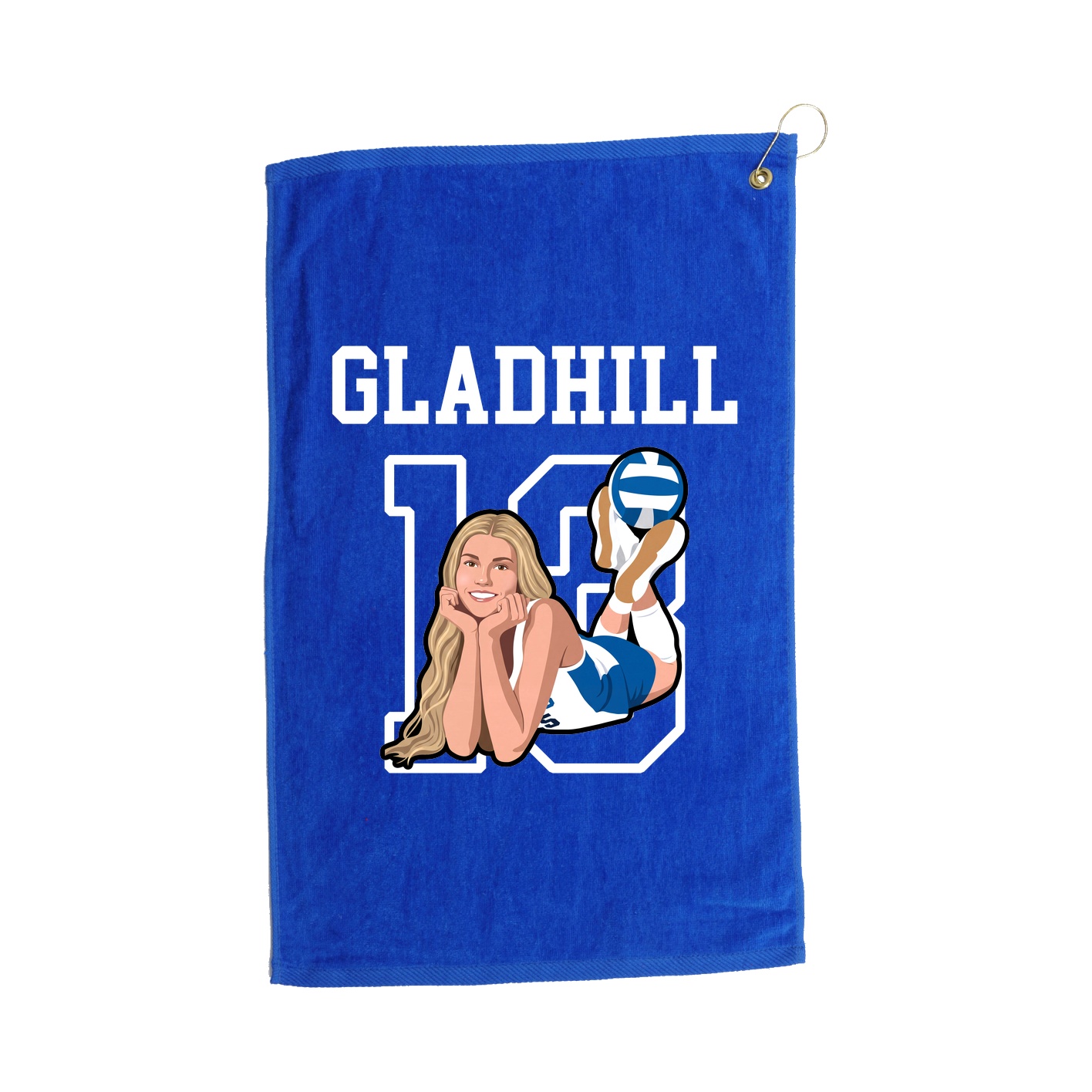 Golf Towel — Shirsey in Royal