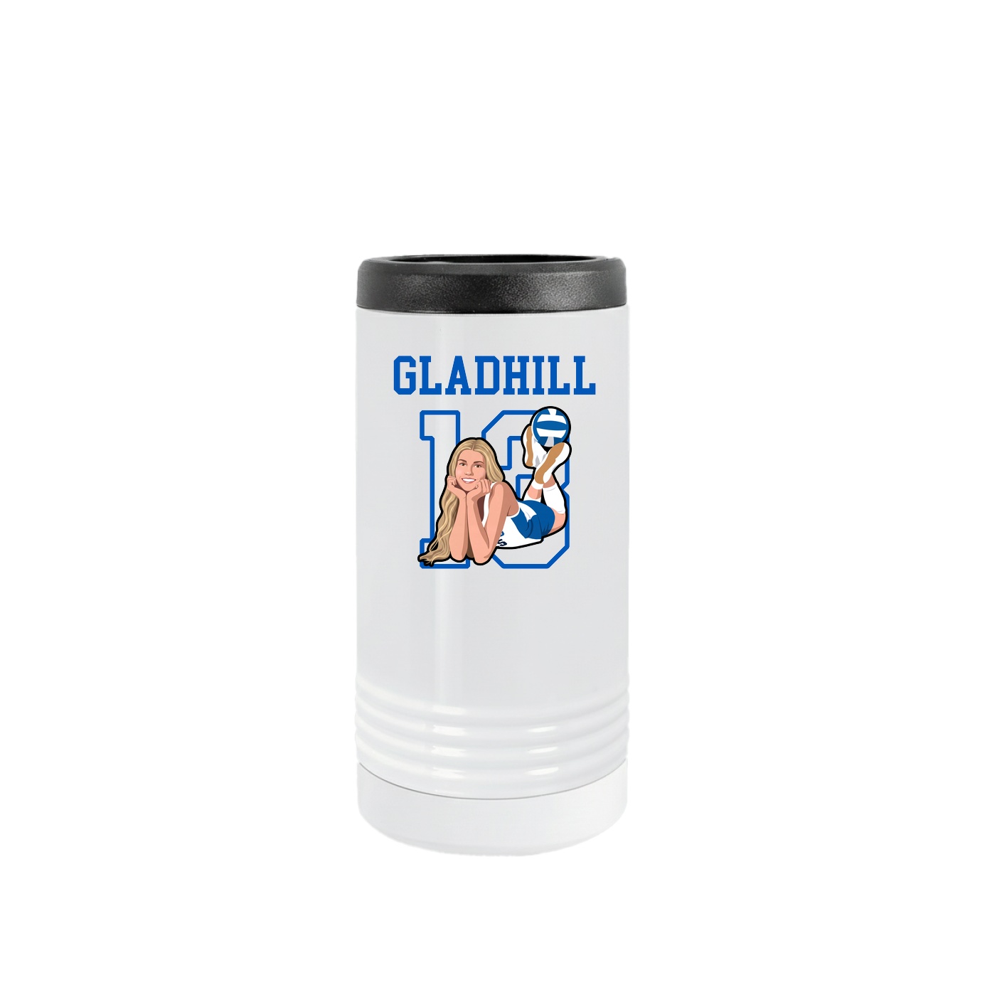 Slim Beverage Holder — Shirsey in White