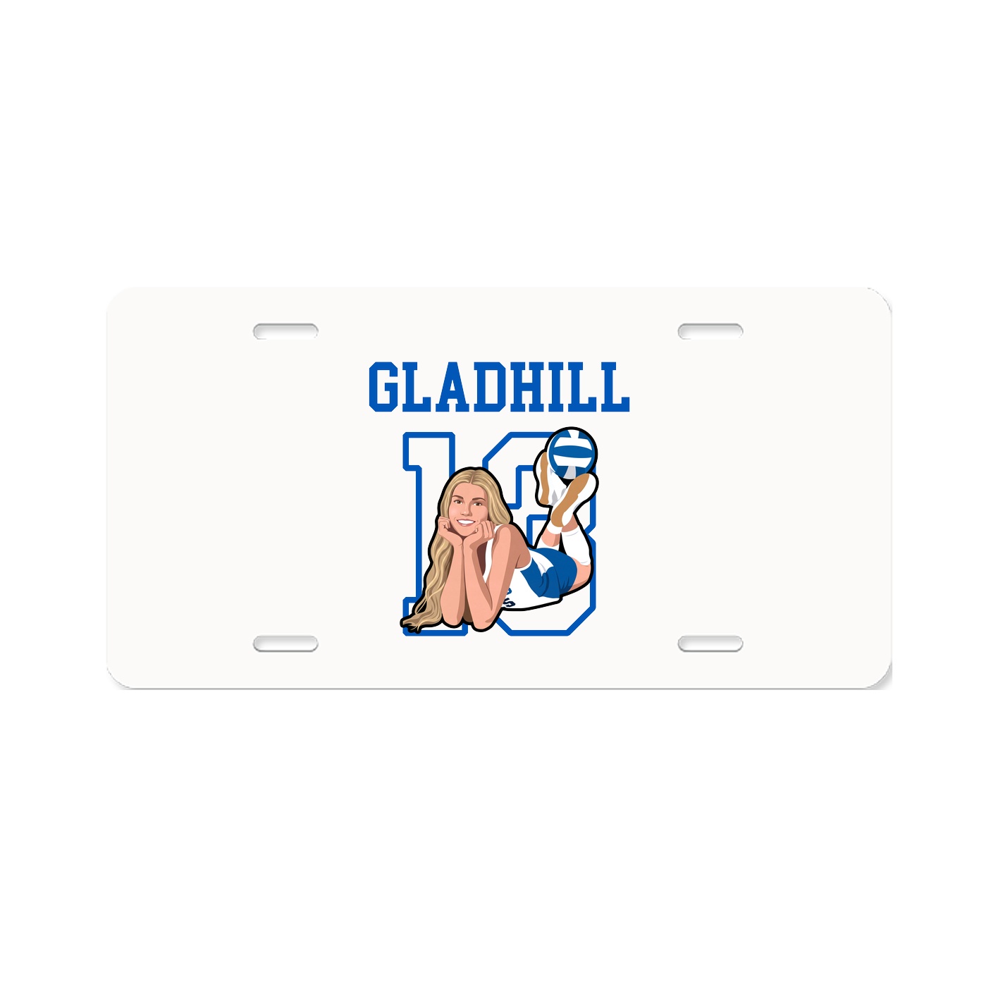 License Plate — Shirsey in Classic