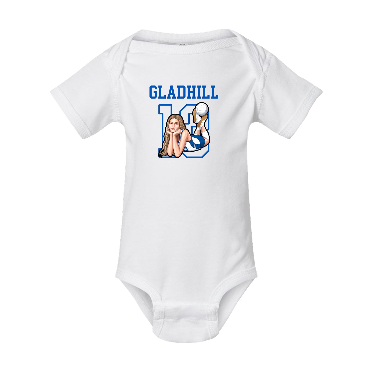 Baby Onesie — Shirsey in White