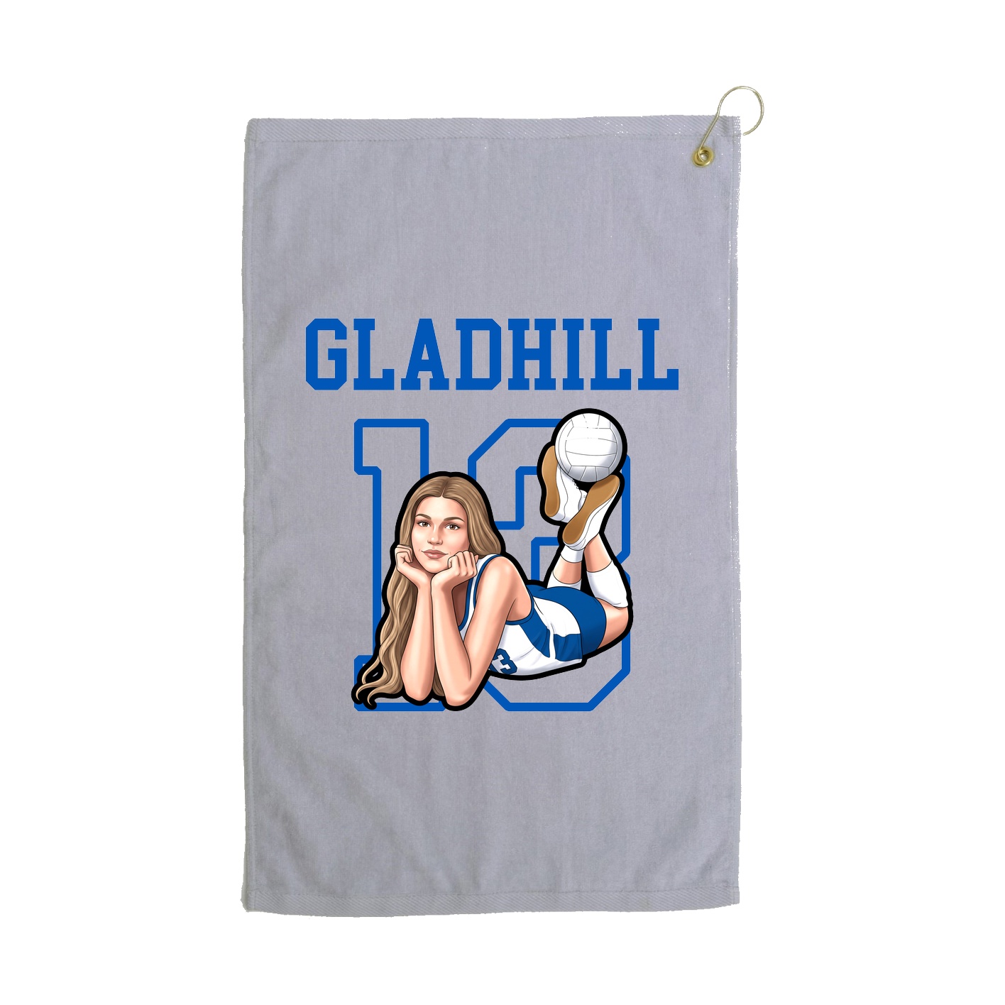 Golf Towel — Shirsey in Grey