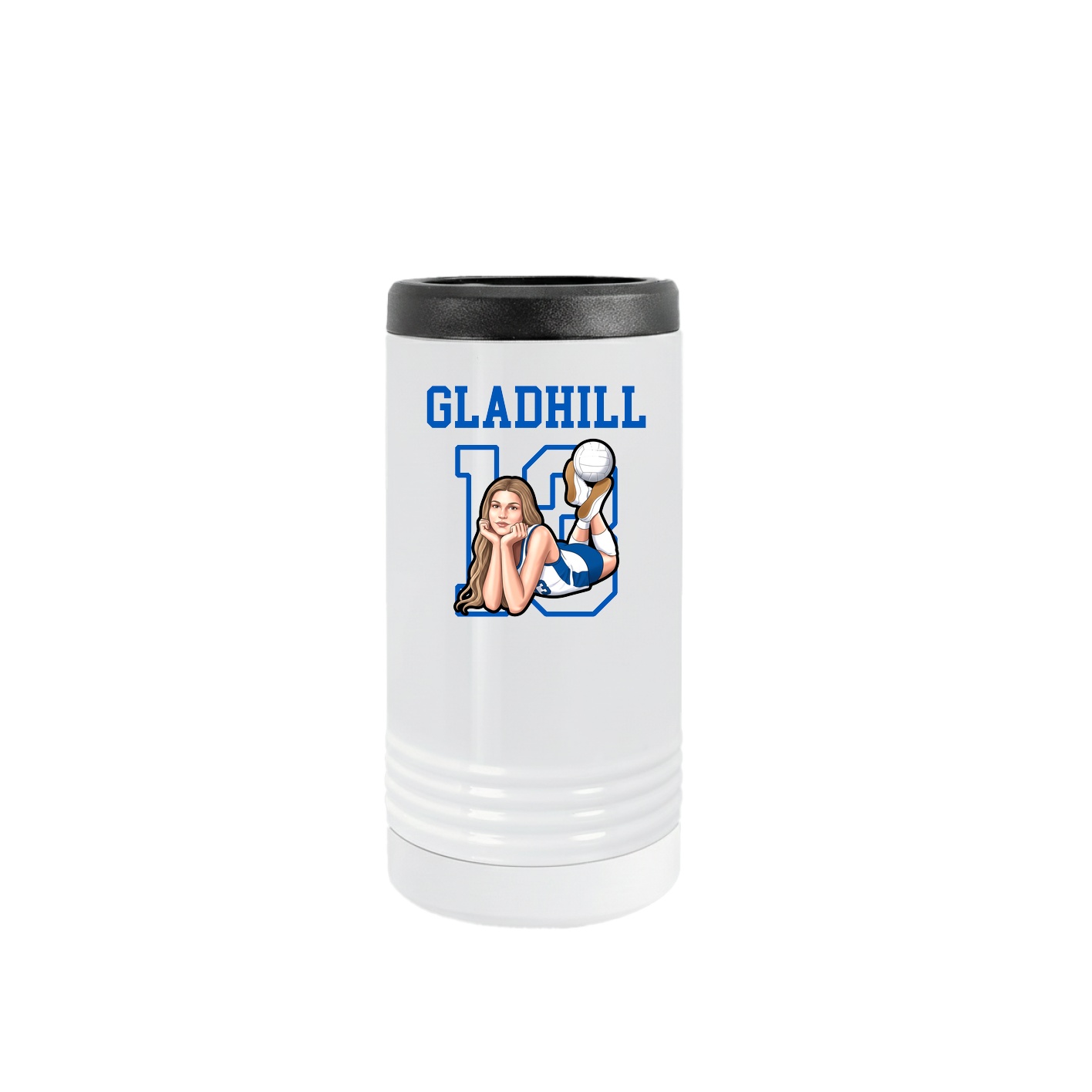 Slim Beverage Holder — Shirsey in White