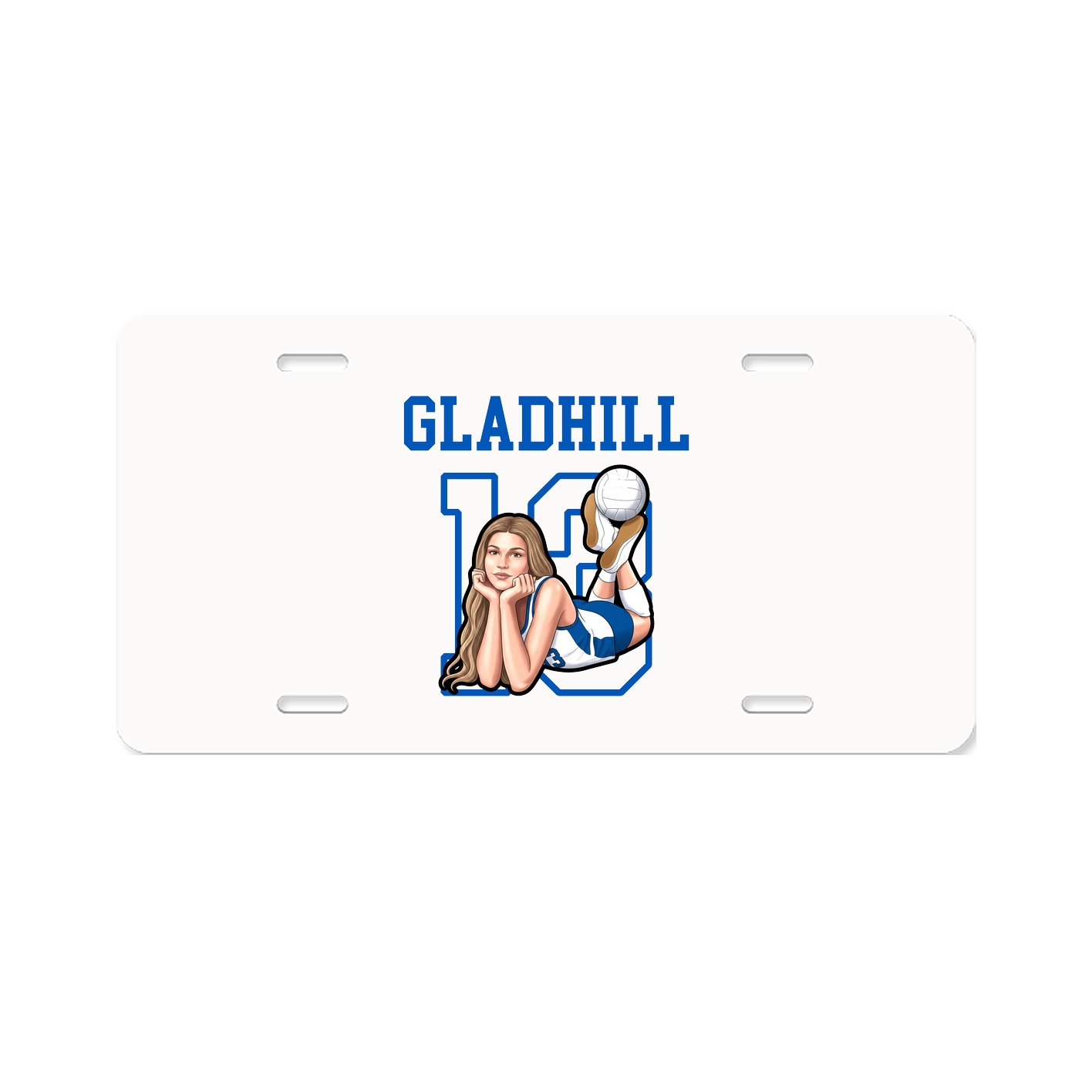 License Plate — Shirsey in Classic