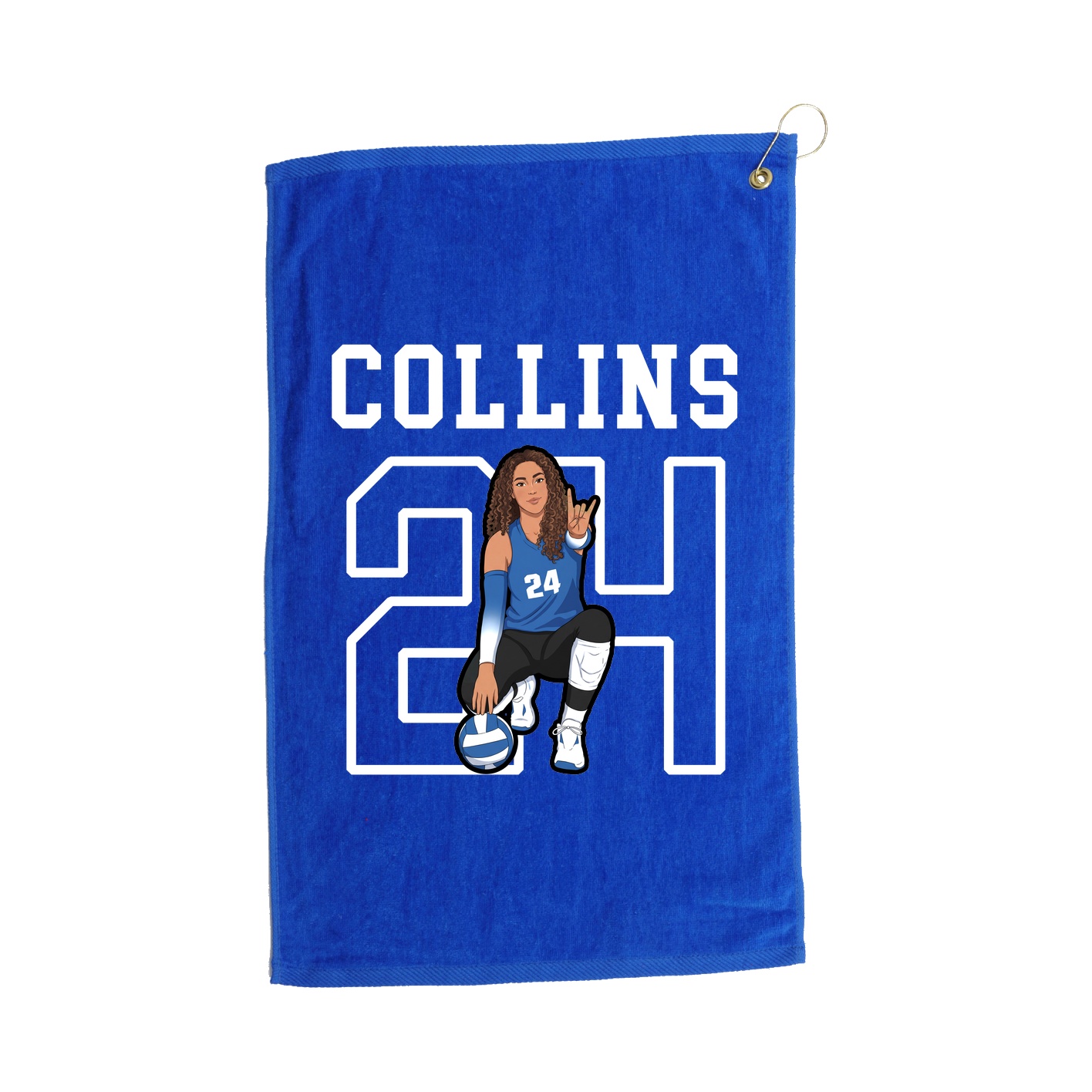 Golf Towel — Shirsey in Royal