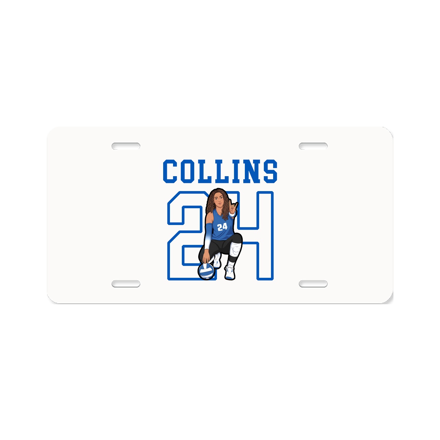 License Plate — Shirsey in Classic