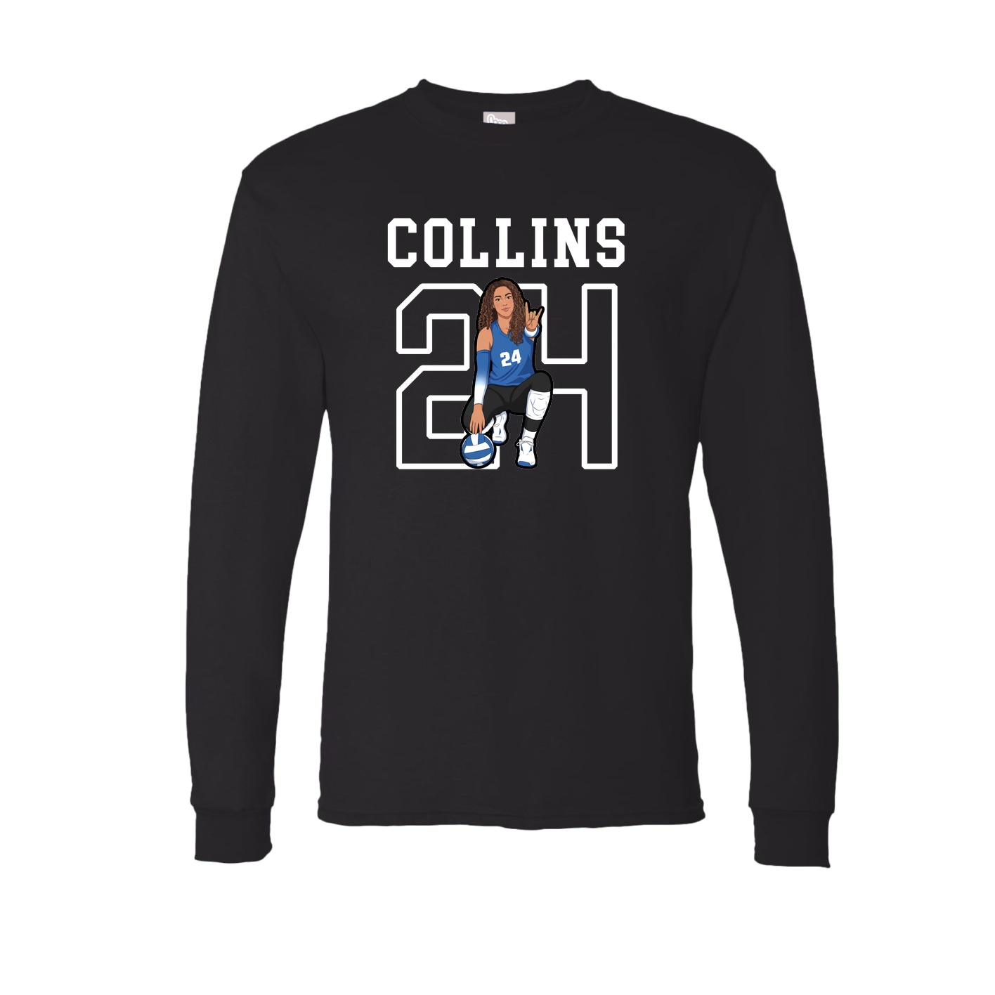 Long Sleeve Tee — Shirsey in Black