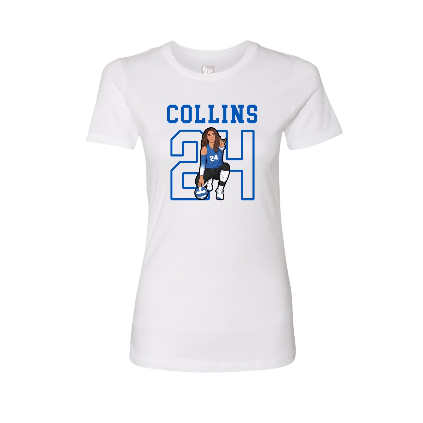 Fitted Women's Tee — Shirsey in White