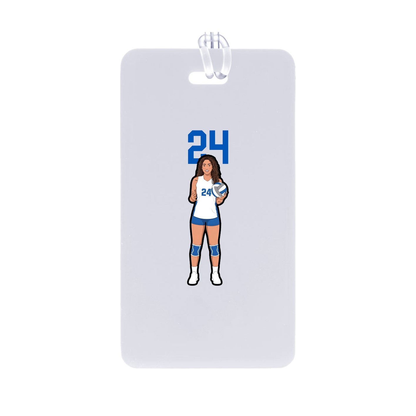 Bag Tag — Number Top in Classic