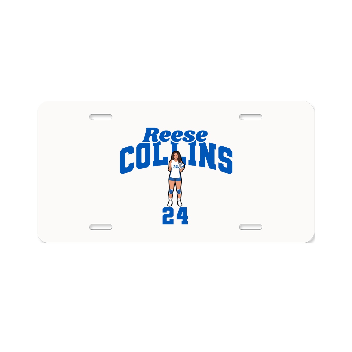 License Plate — Signature Arch in Classic