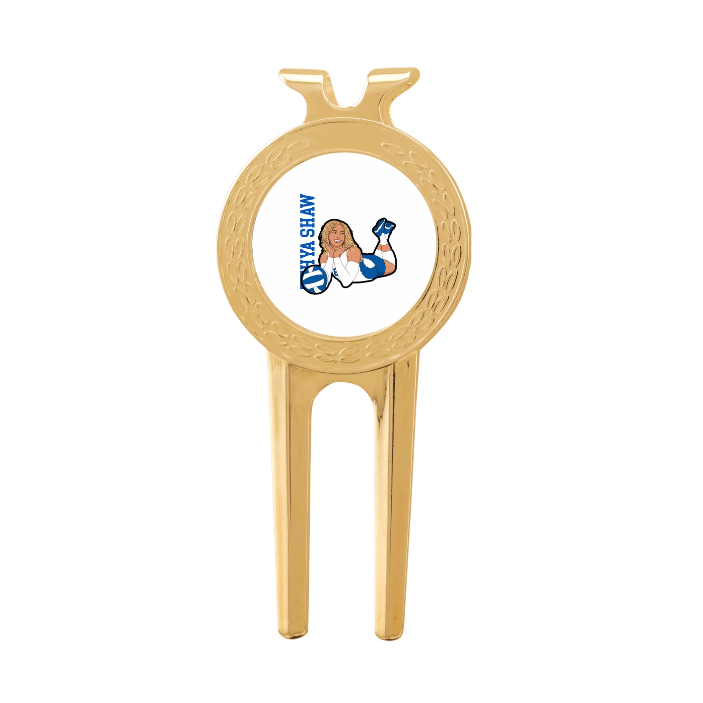 Divot Tool with Ball Marker — Name Vertical in Classic