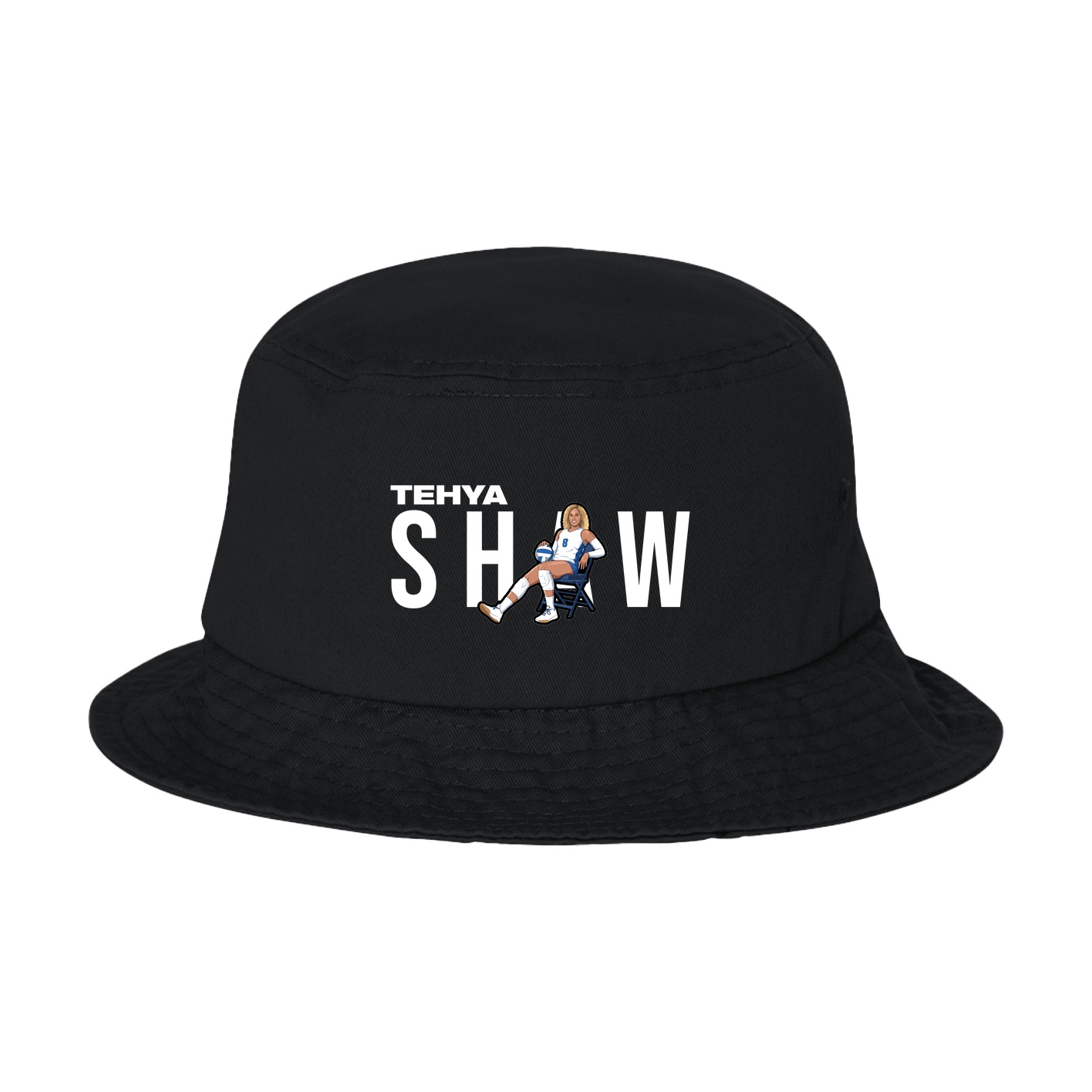 Bucket Cap — Player Name in Black