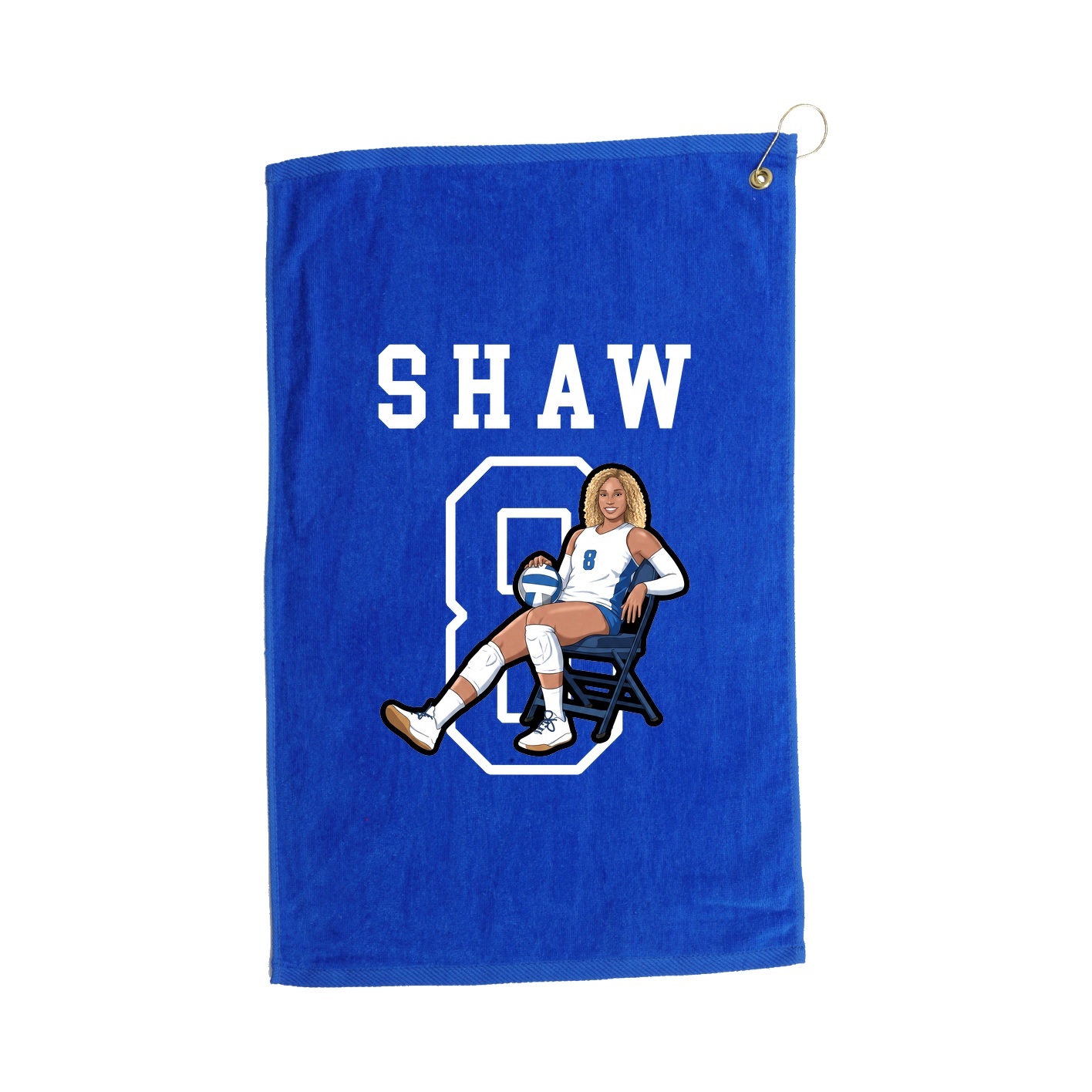 Golf Towel — Shirsey in Royal