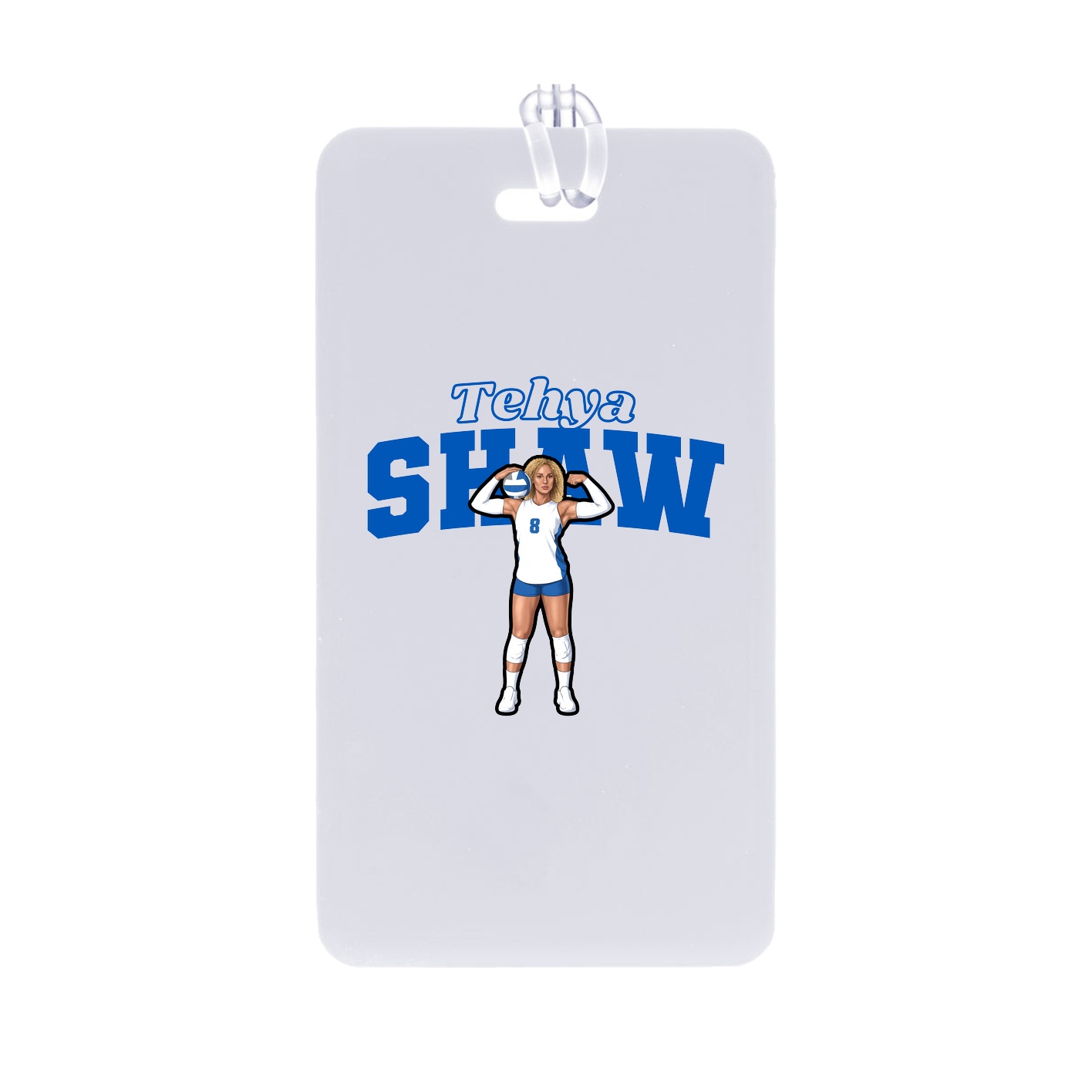 Bag Tag — Name Arch in Classic