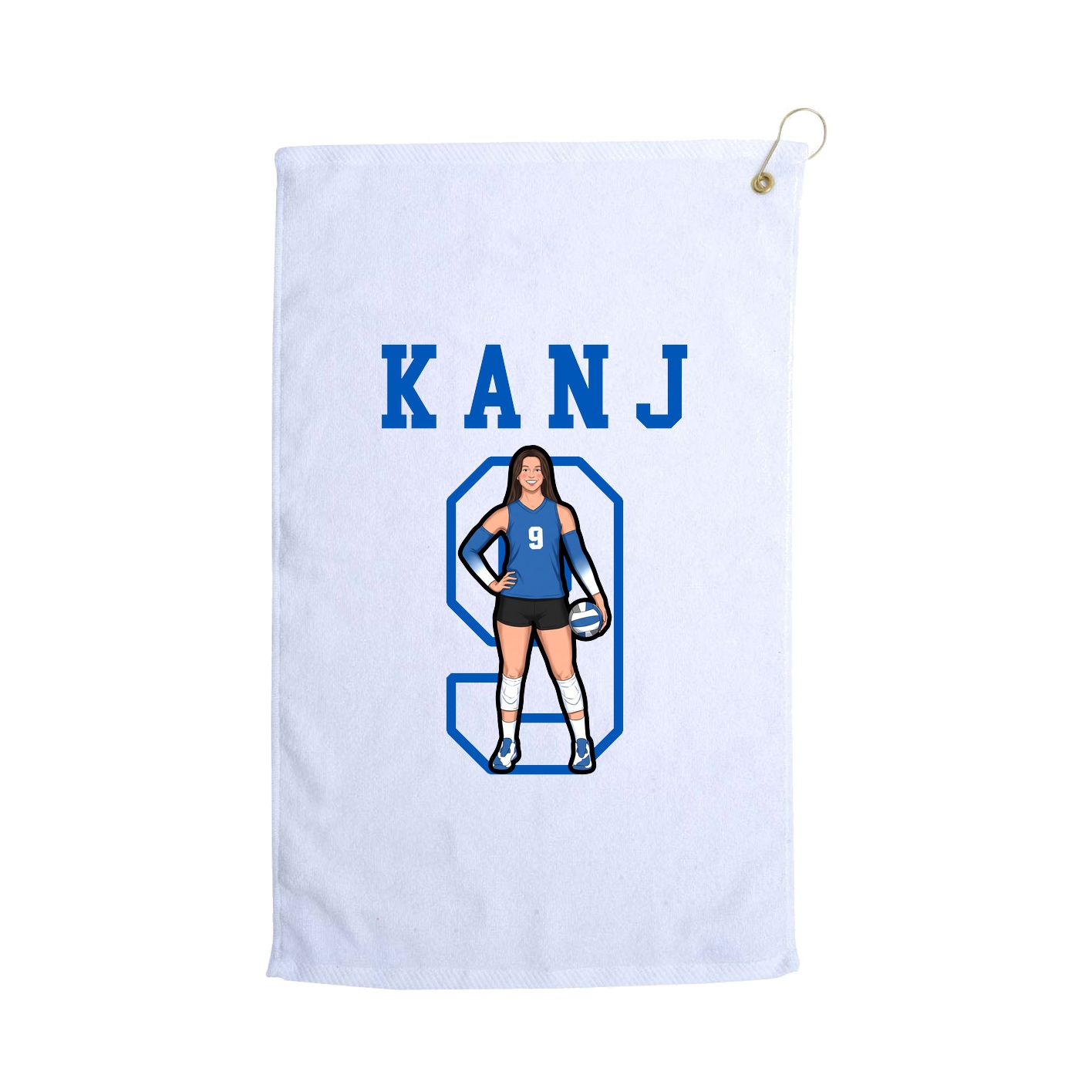Golf Towel — Shirsey in White