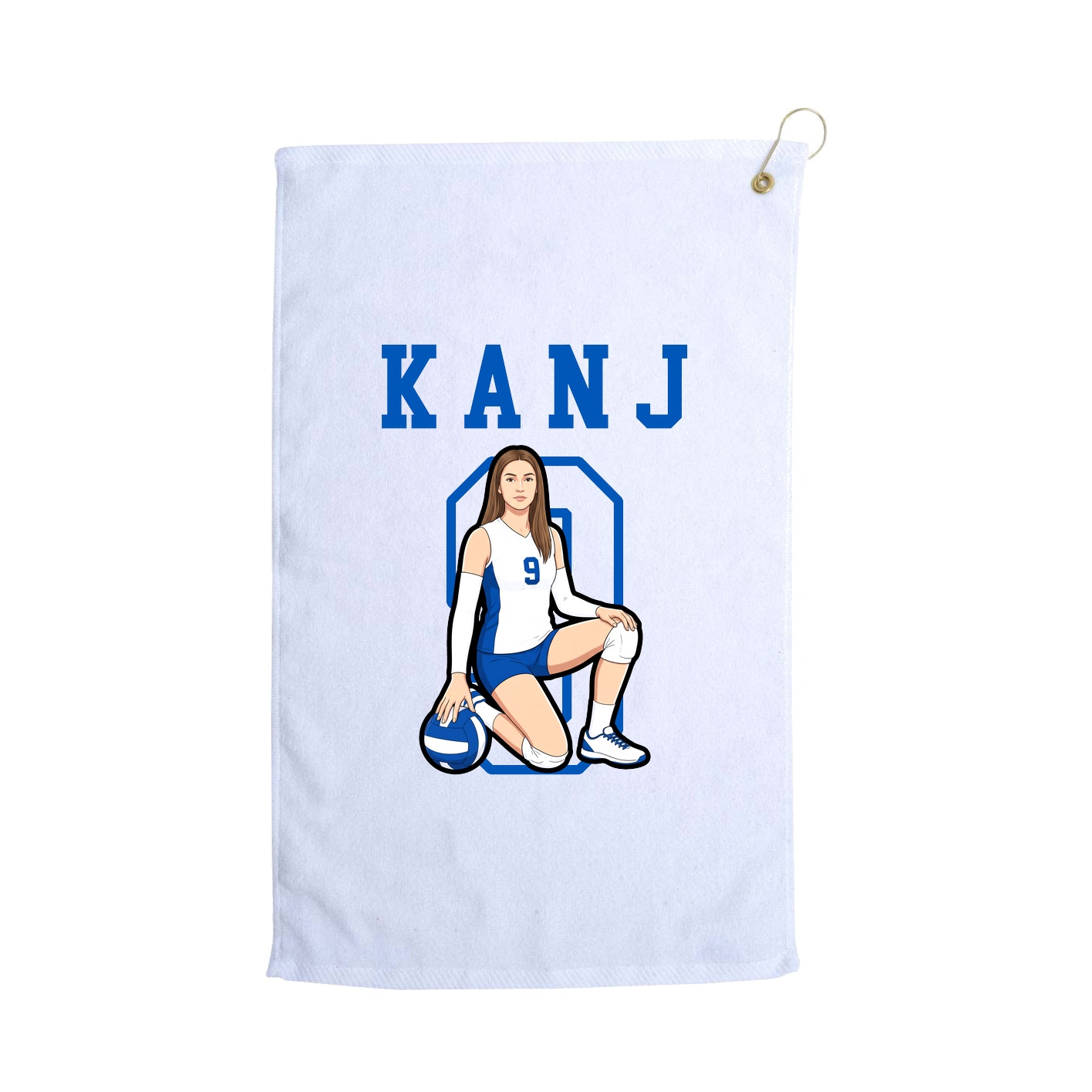 Golf Towel — Shirsey in White